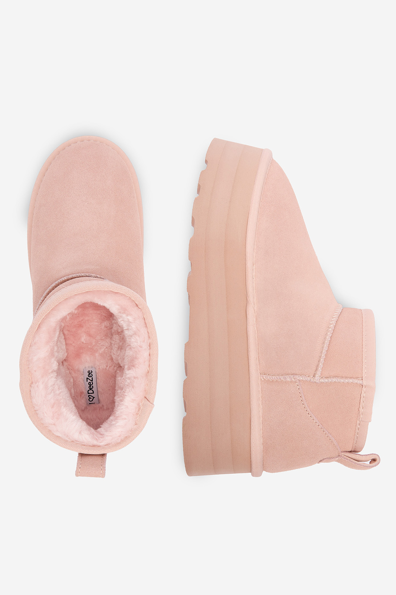 Kotníková obuv RŮŽOVÁ