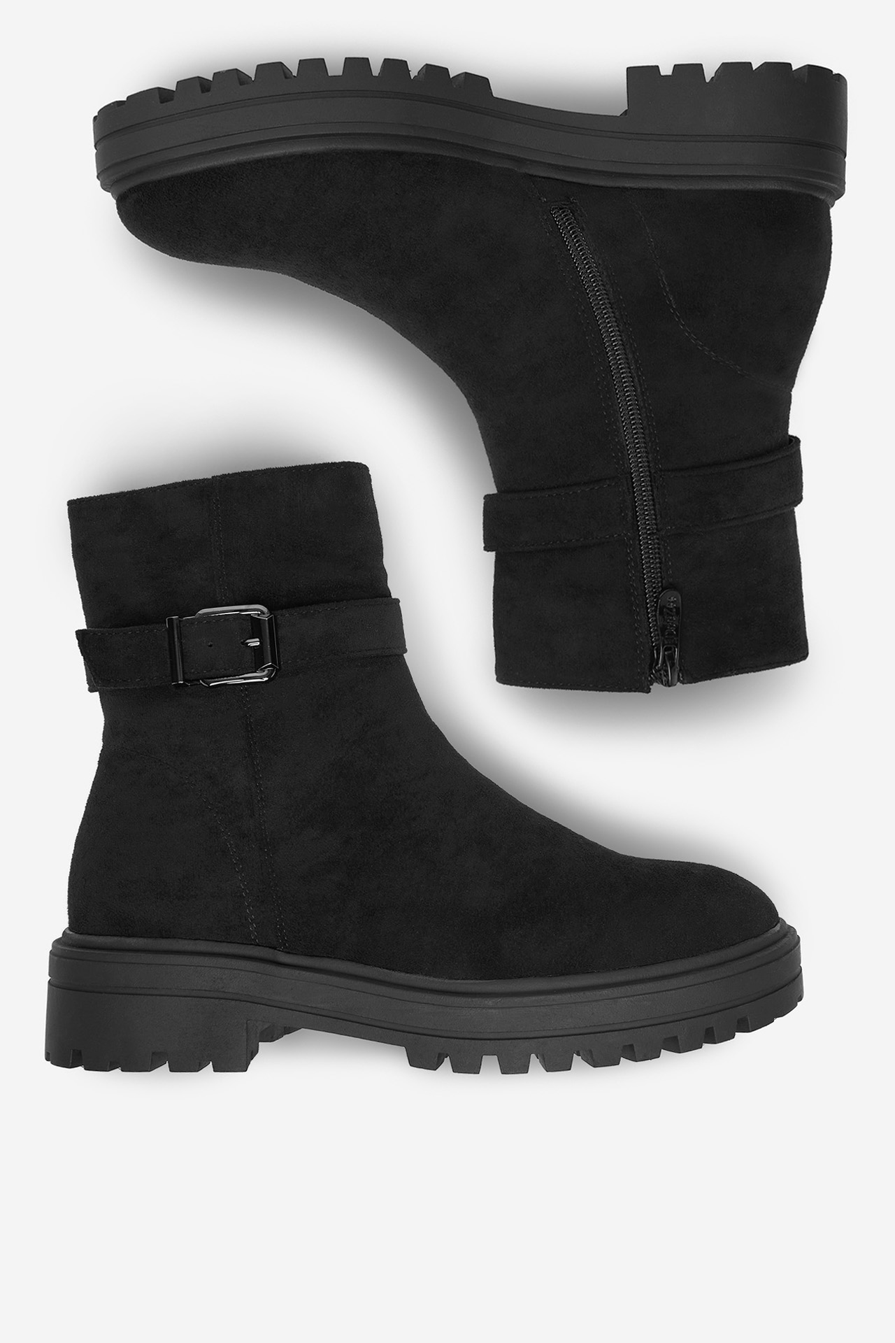 Kotníková obuv ČERNÁ