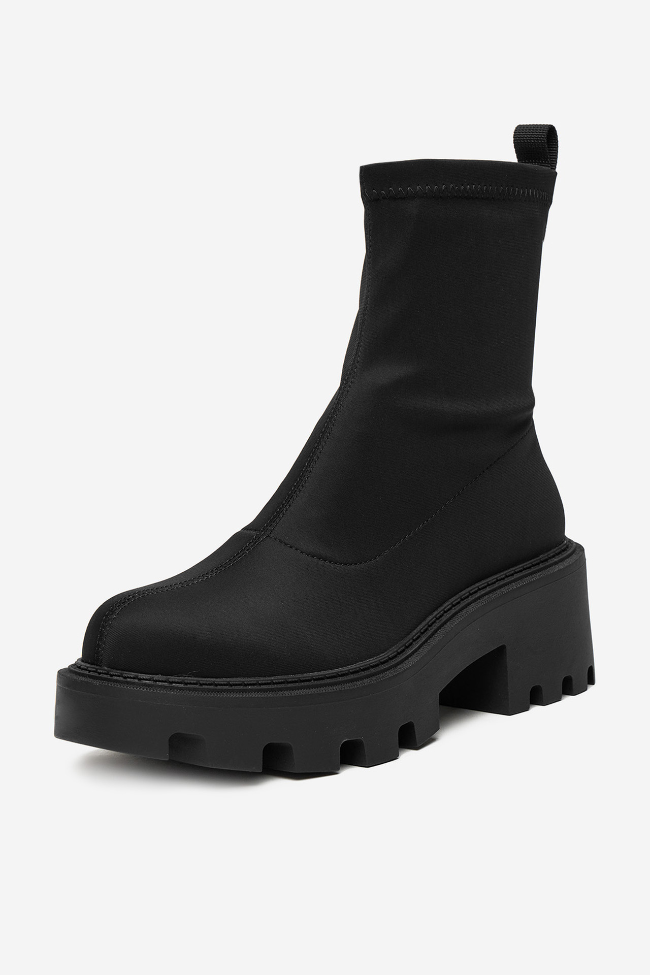 Kotníková obuv ČERNÁ