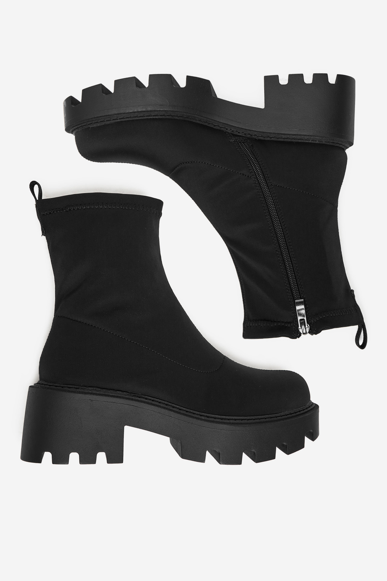 Kotníková obuv ČERNÁ