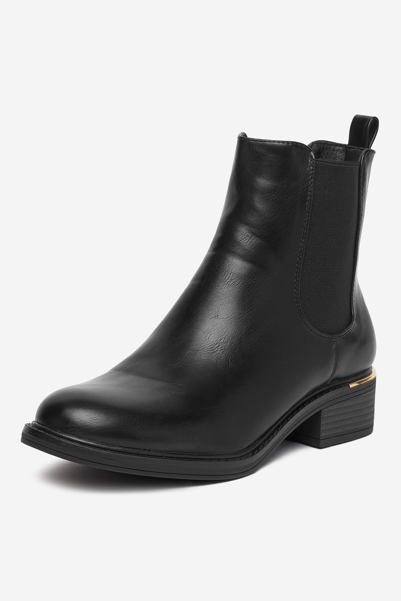 Kotníková obuv ČERNÁ