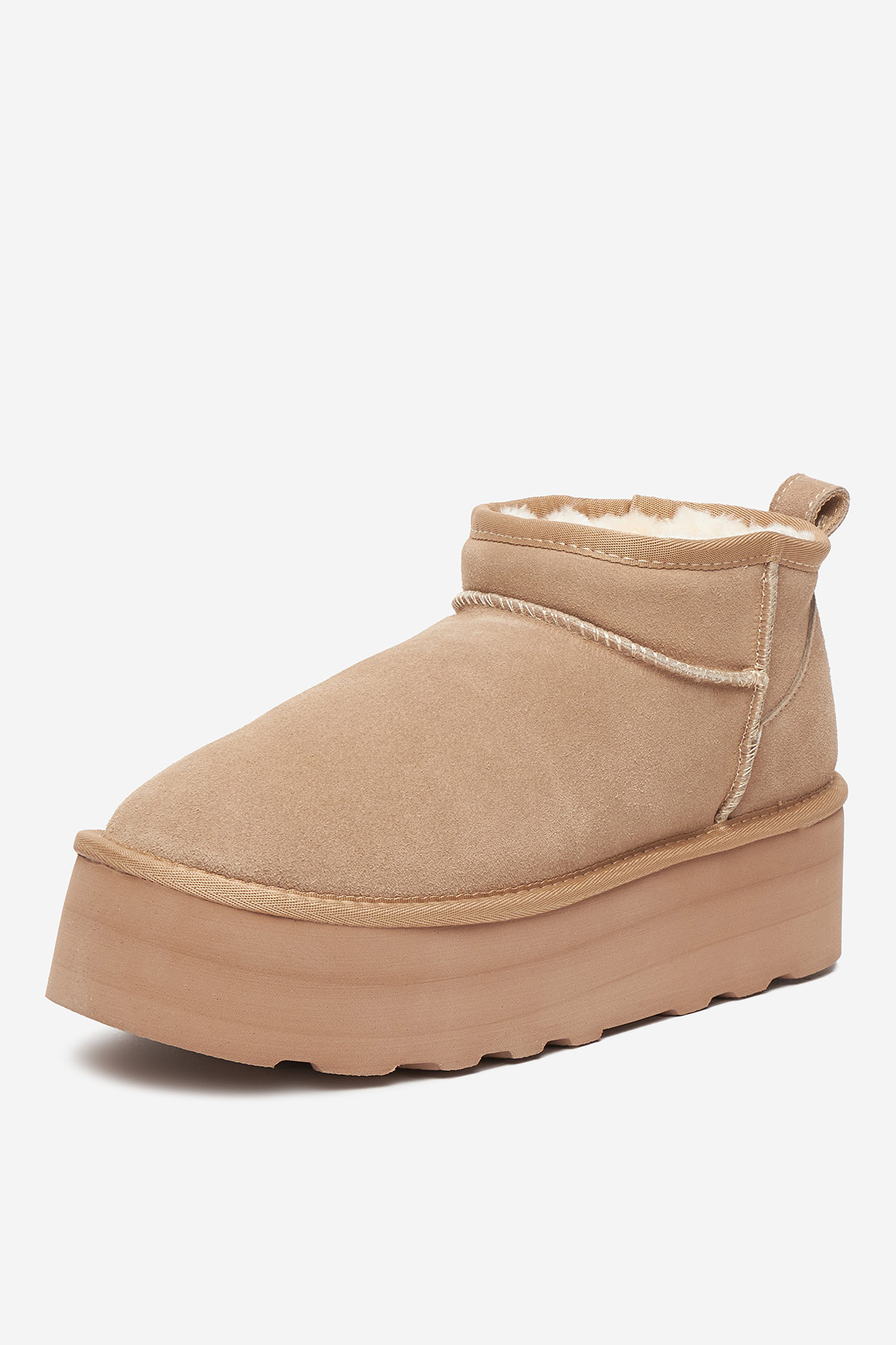 Kotníková obuv BÉŽOVÁ