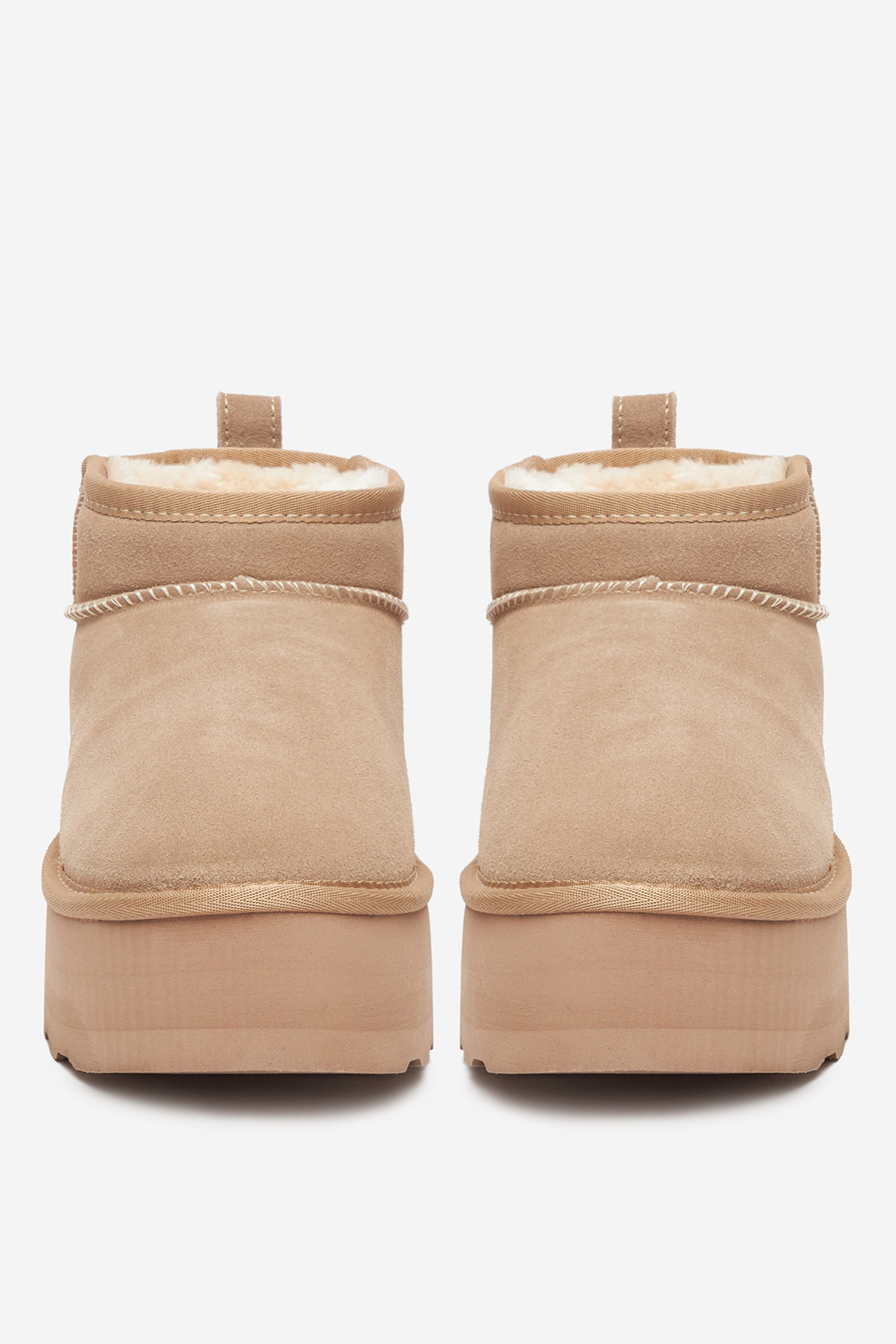 Kotníková obuv BÉŽOVÁ