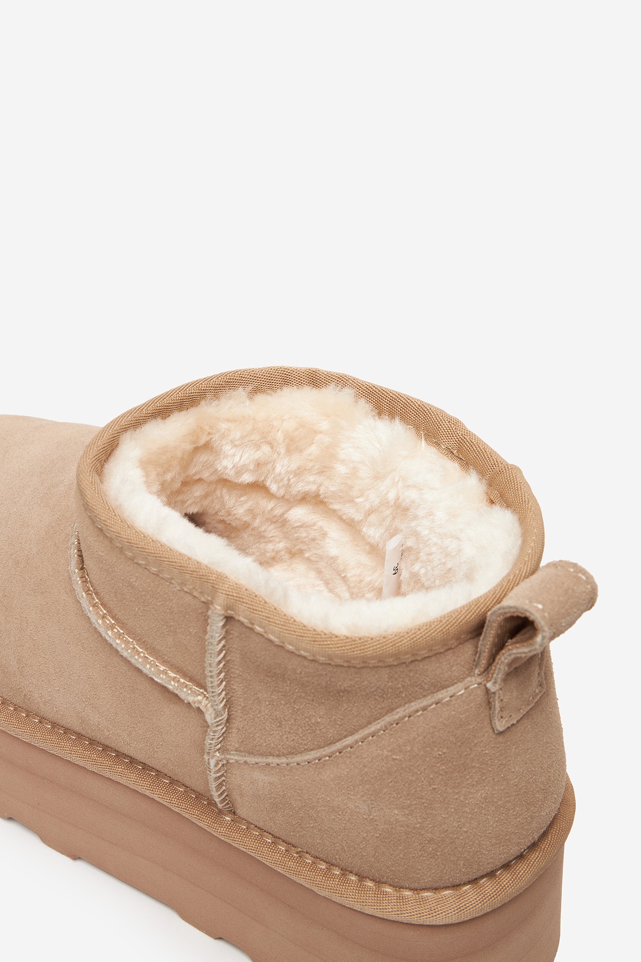 Kotníková obuv BÉŽOVÁ