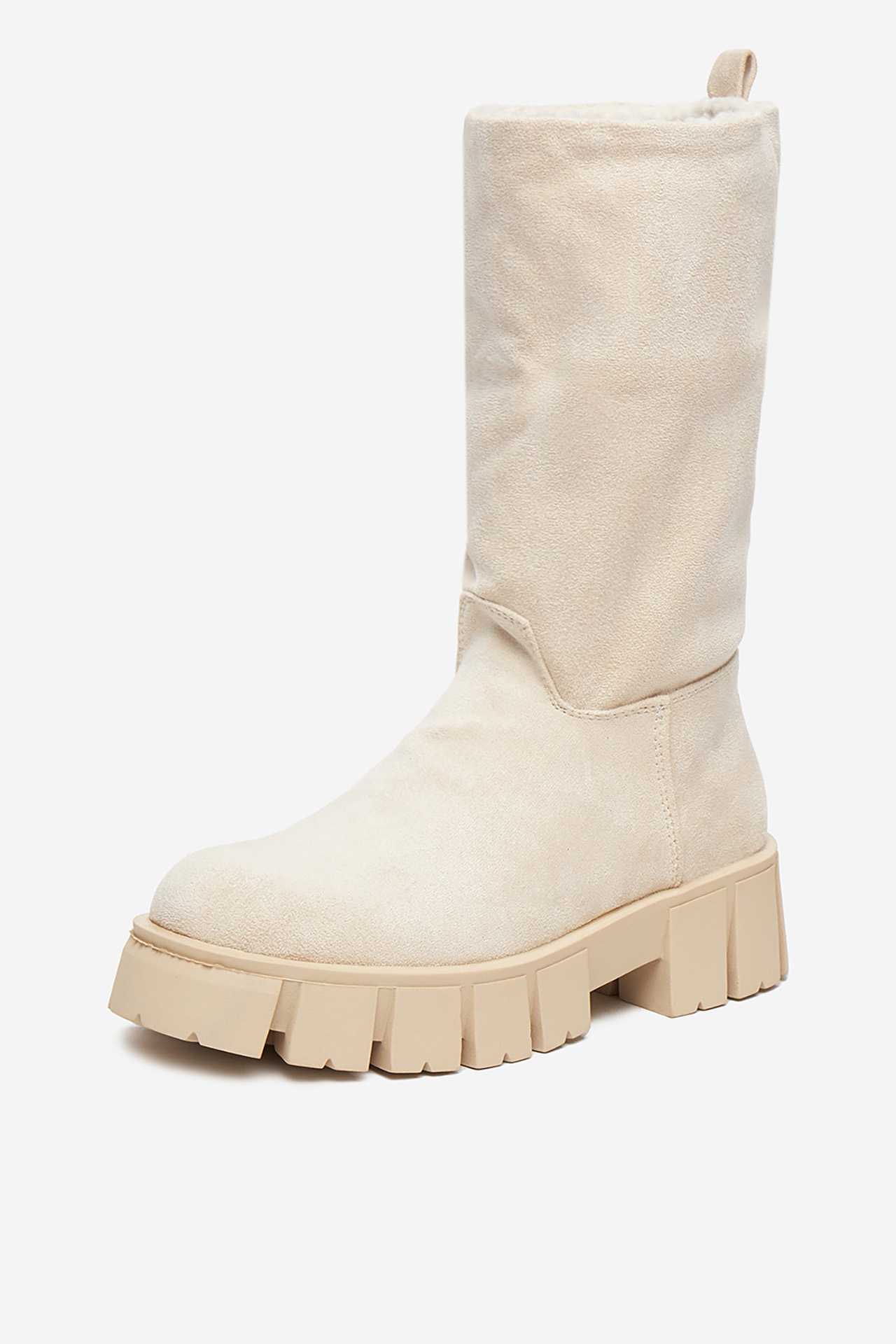 Kotníková obuv BÉŽOVÁ