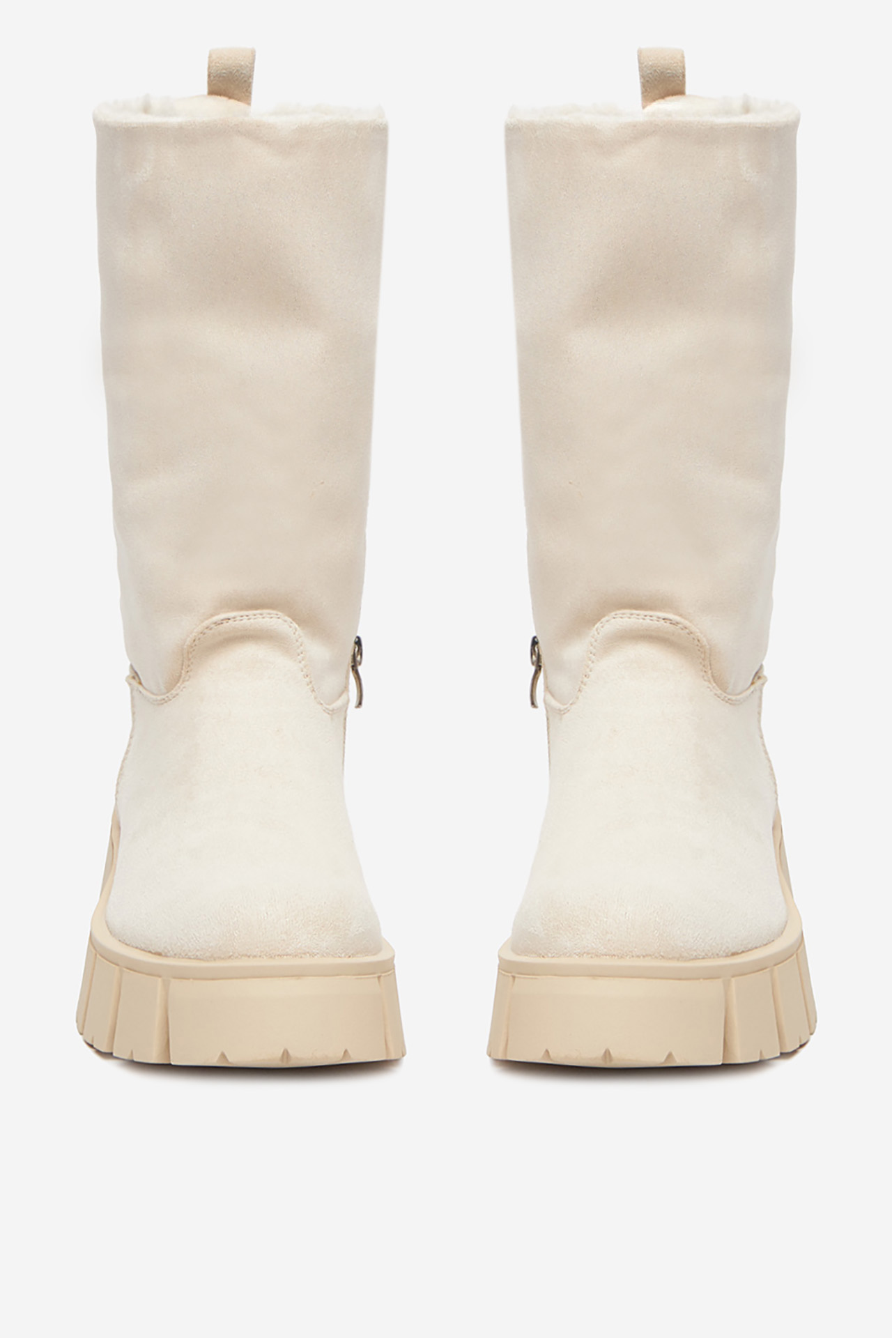 Kotníková obuv BÉŽOVÁ