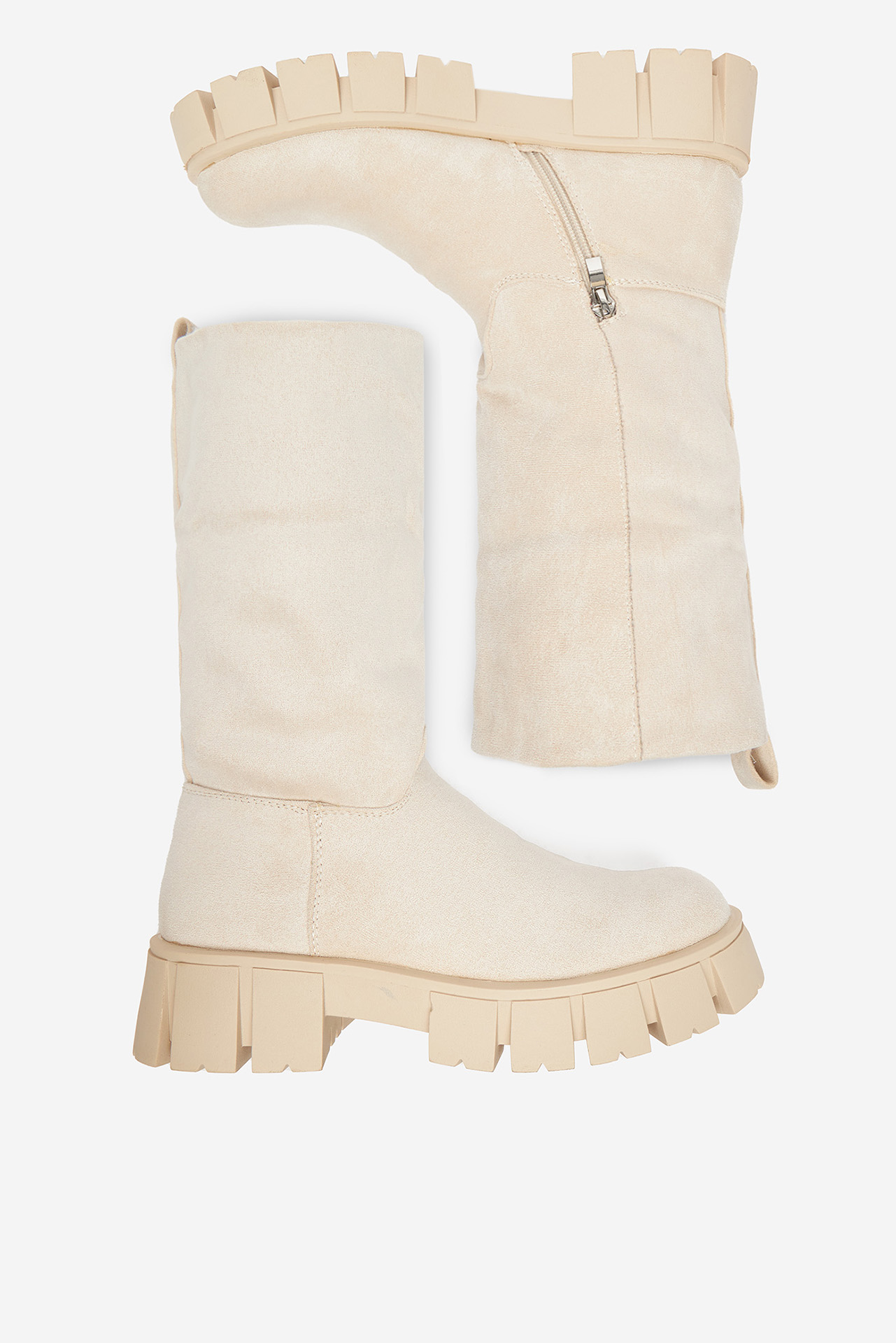 Kotníková obuv BÉŽOVÁ