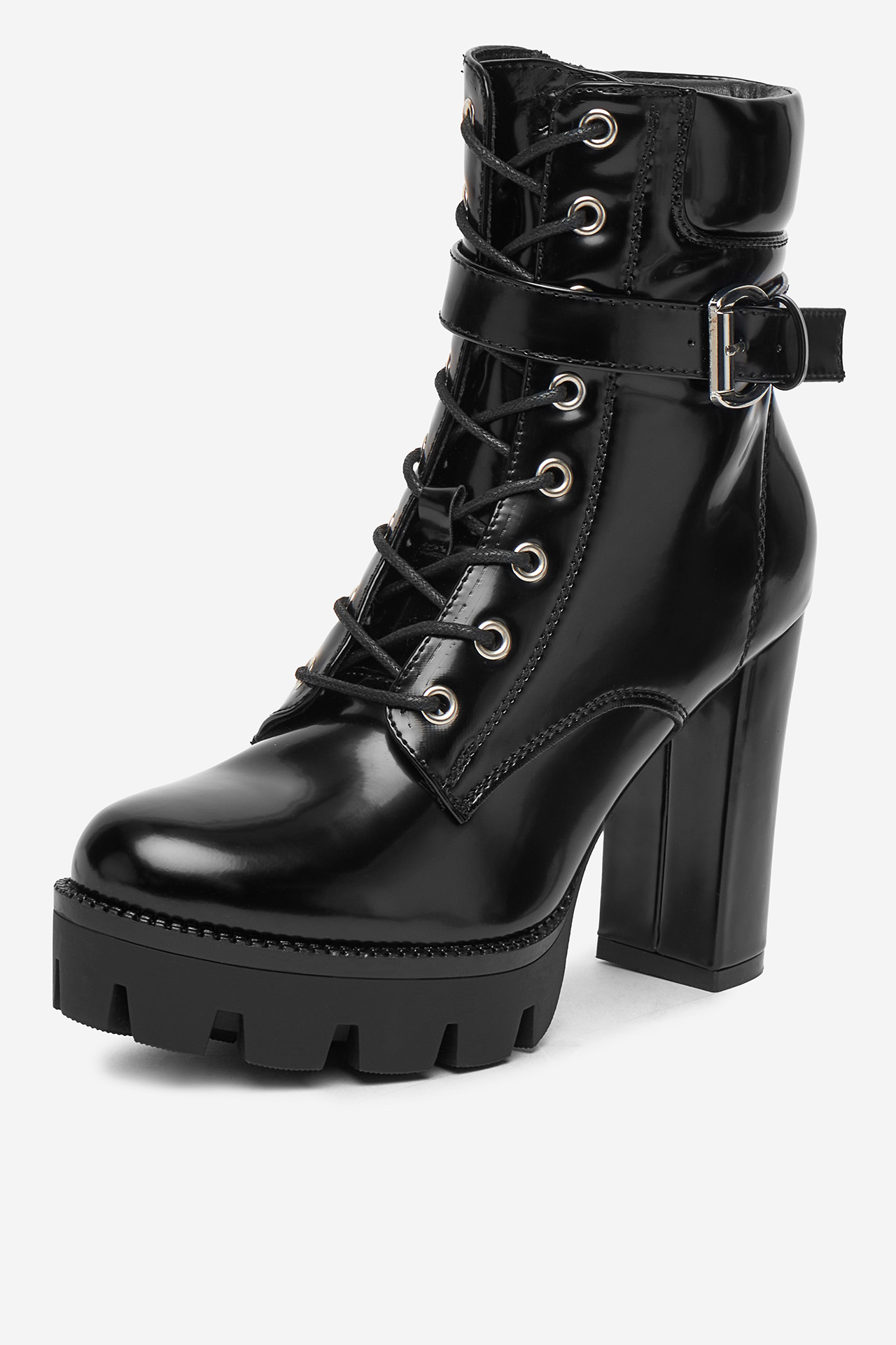 Kotníková obuv ČERNÁ