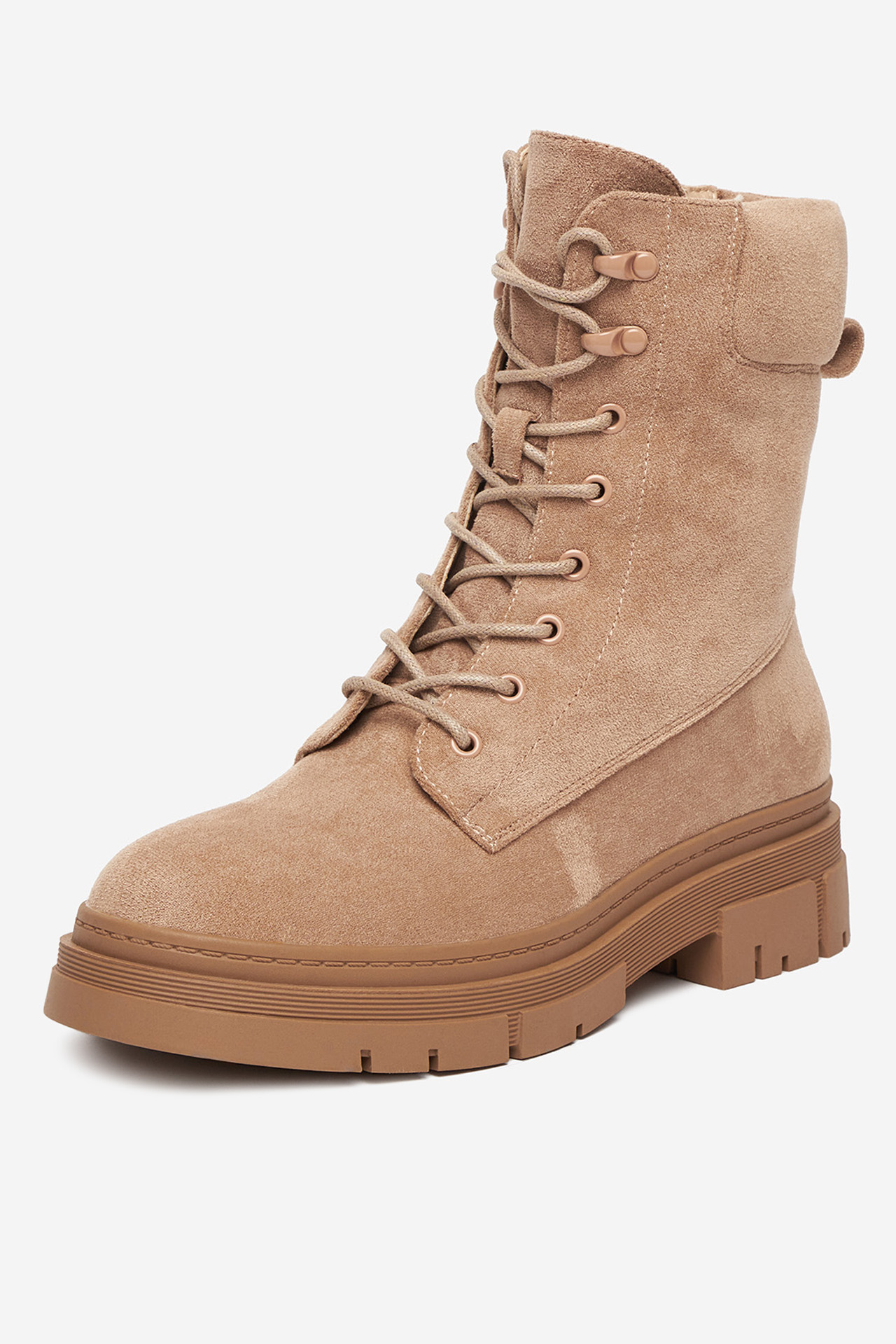 Kotníková obuv BÉŽOVÁ