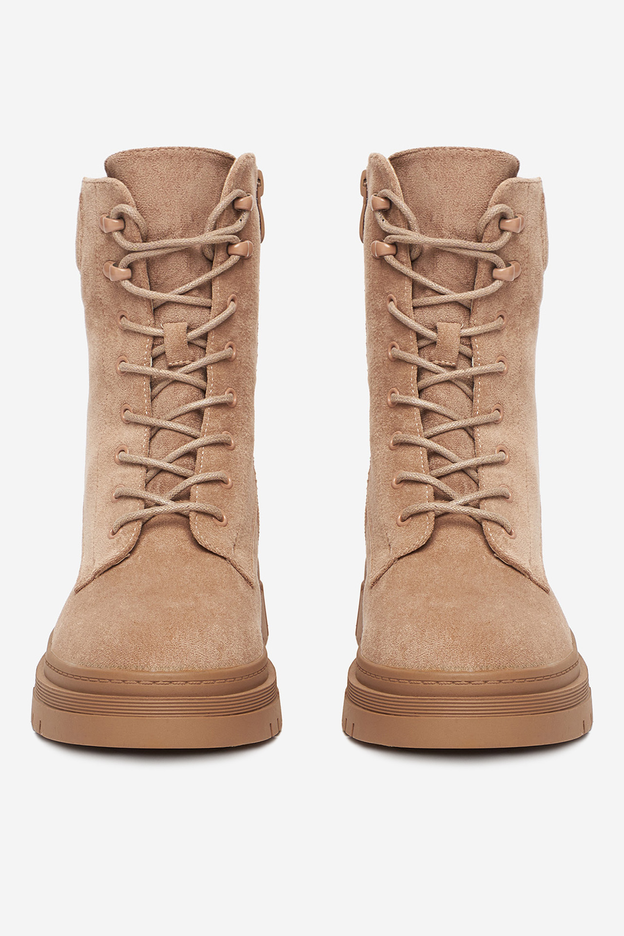 Kotníková obuv BÉŽOVÁ