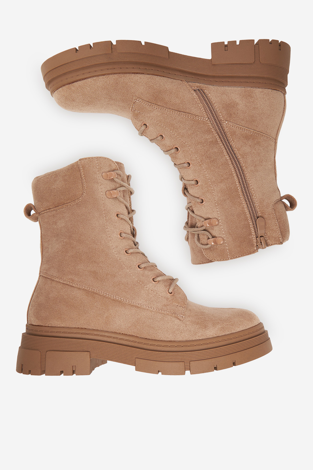 Kotníková obuv BÉŽOVÁ