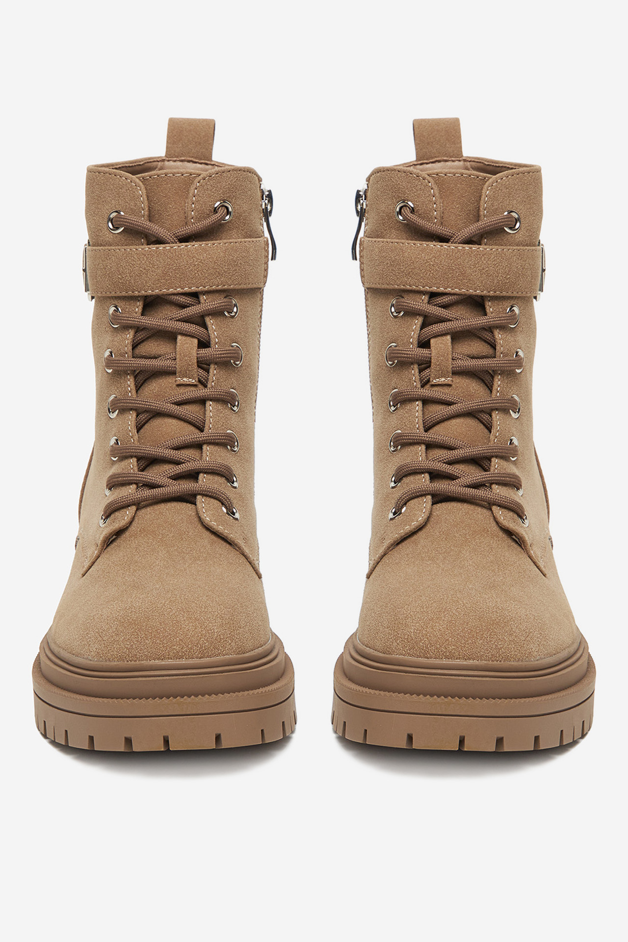 Kotníková obuv BÉŽOVÁ