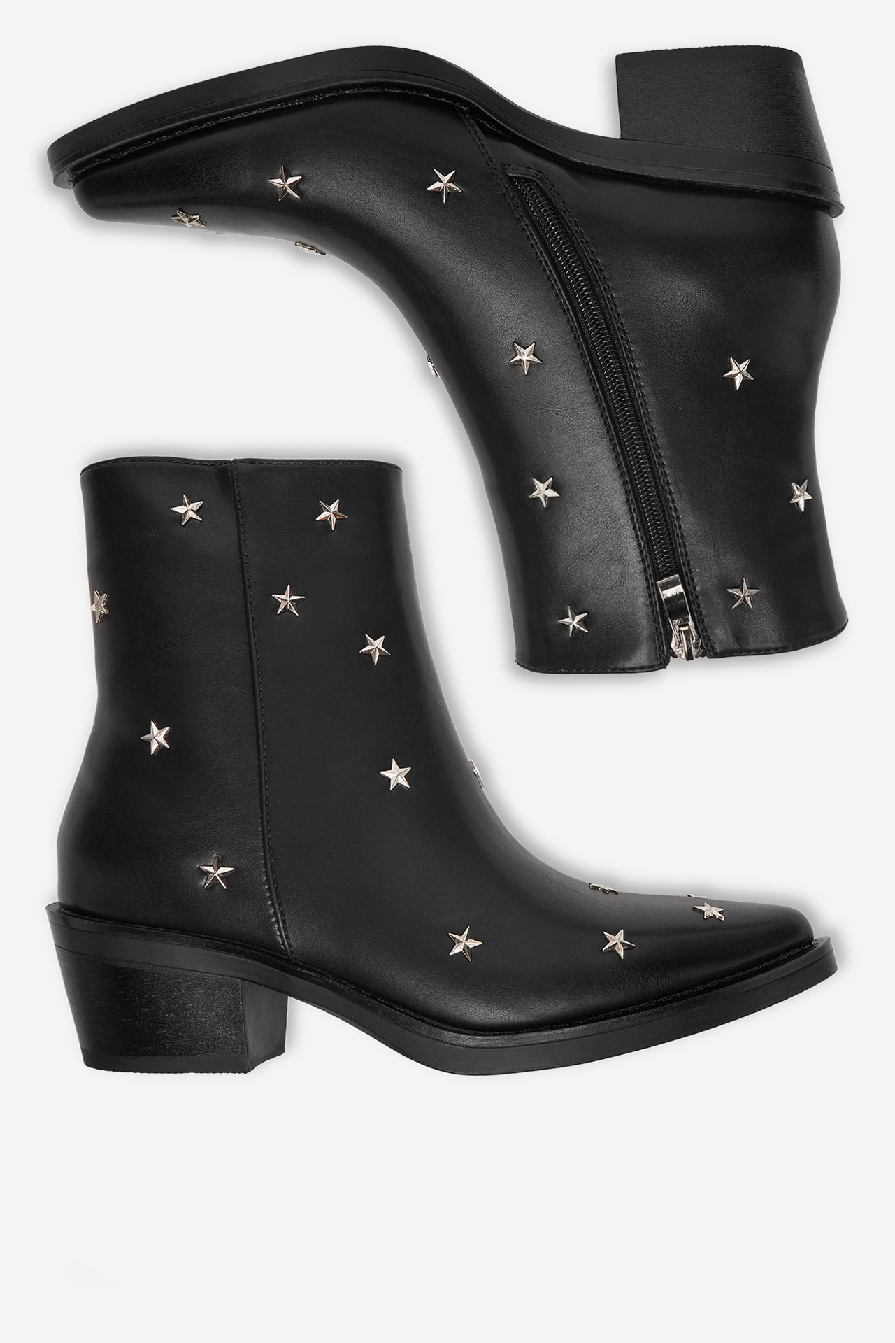 Kotníková obuv ČERNÁ