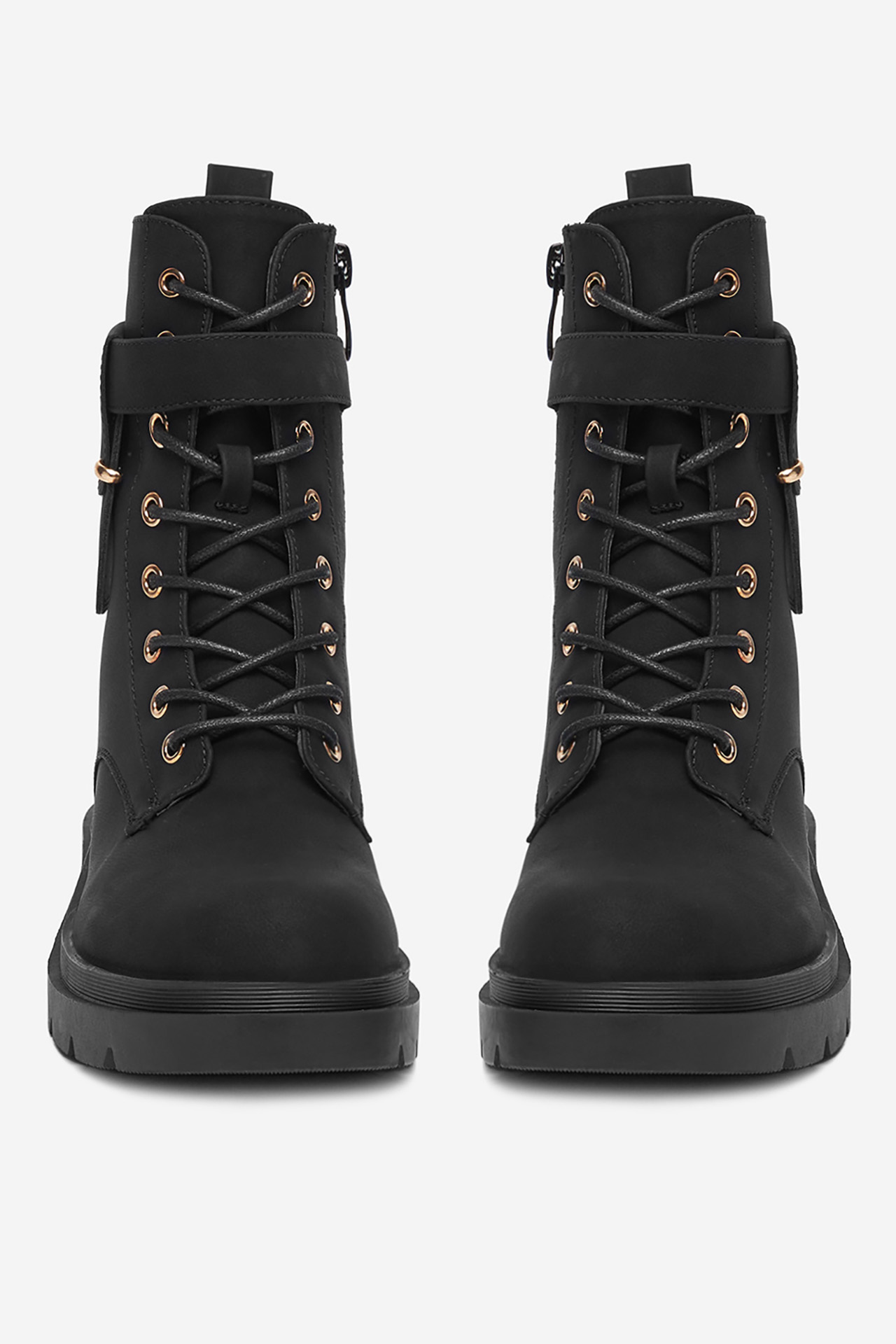 Kotníková obuv ČERNÁ