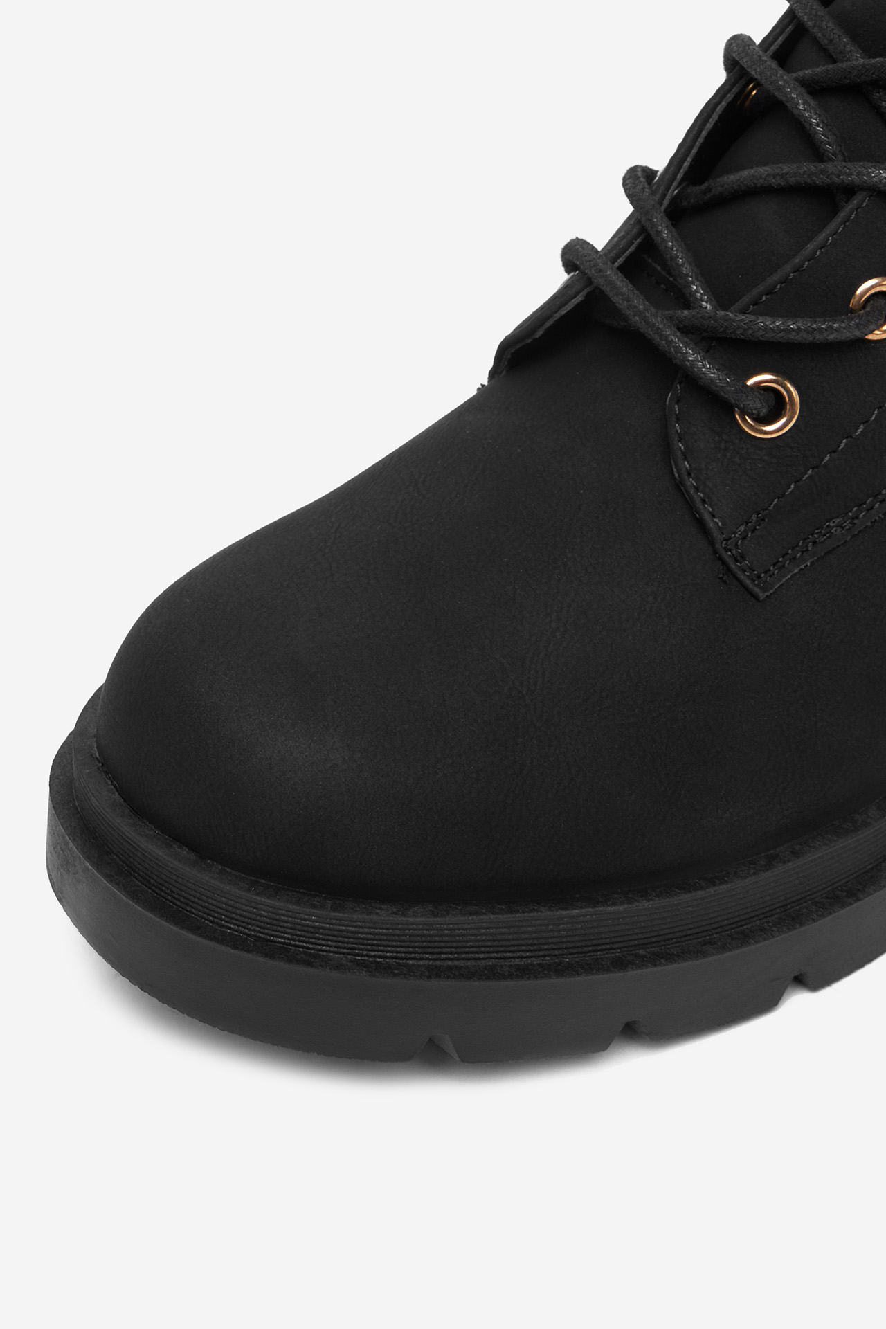 Kotníková obuv ČERNÁ