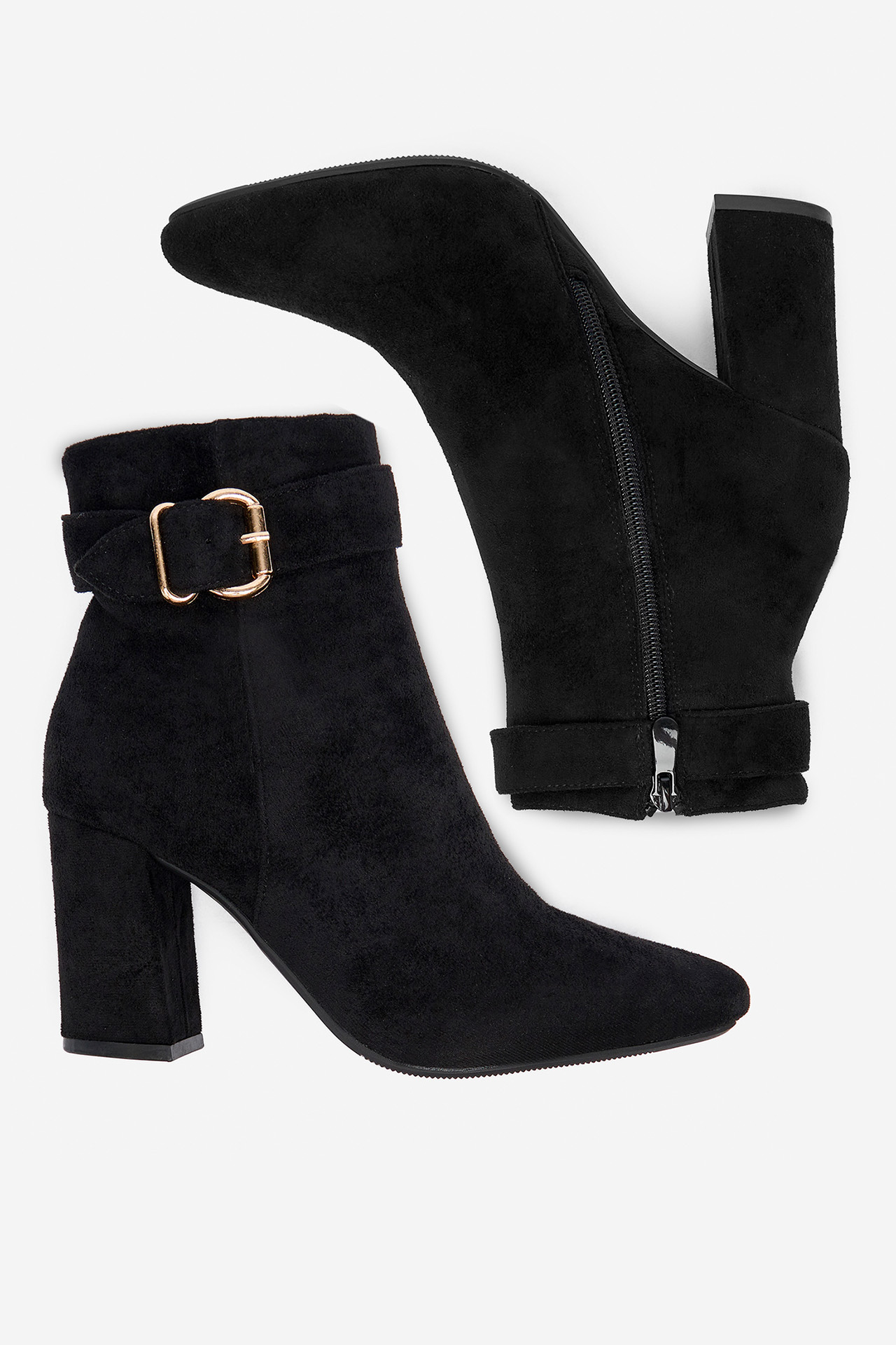 Kotníková obuv ČERNÁ