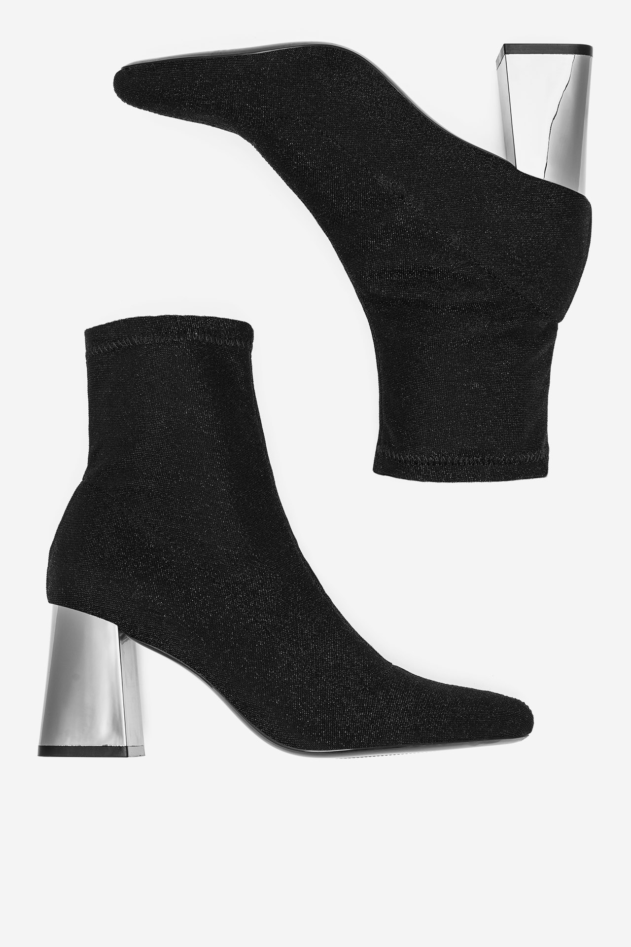 Kotníková obuv ČERNÁ