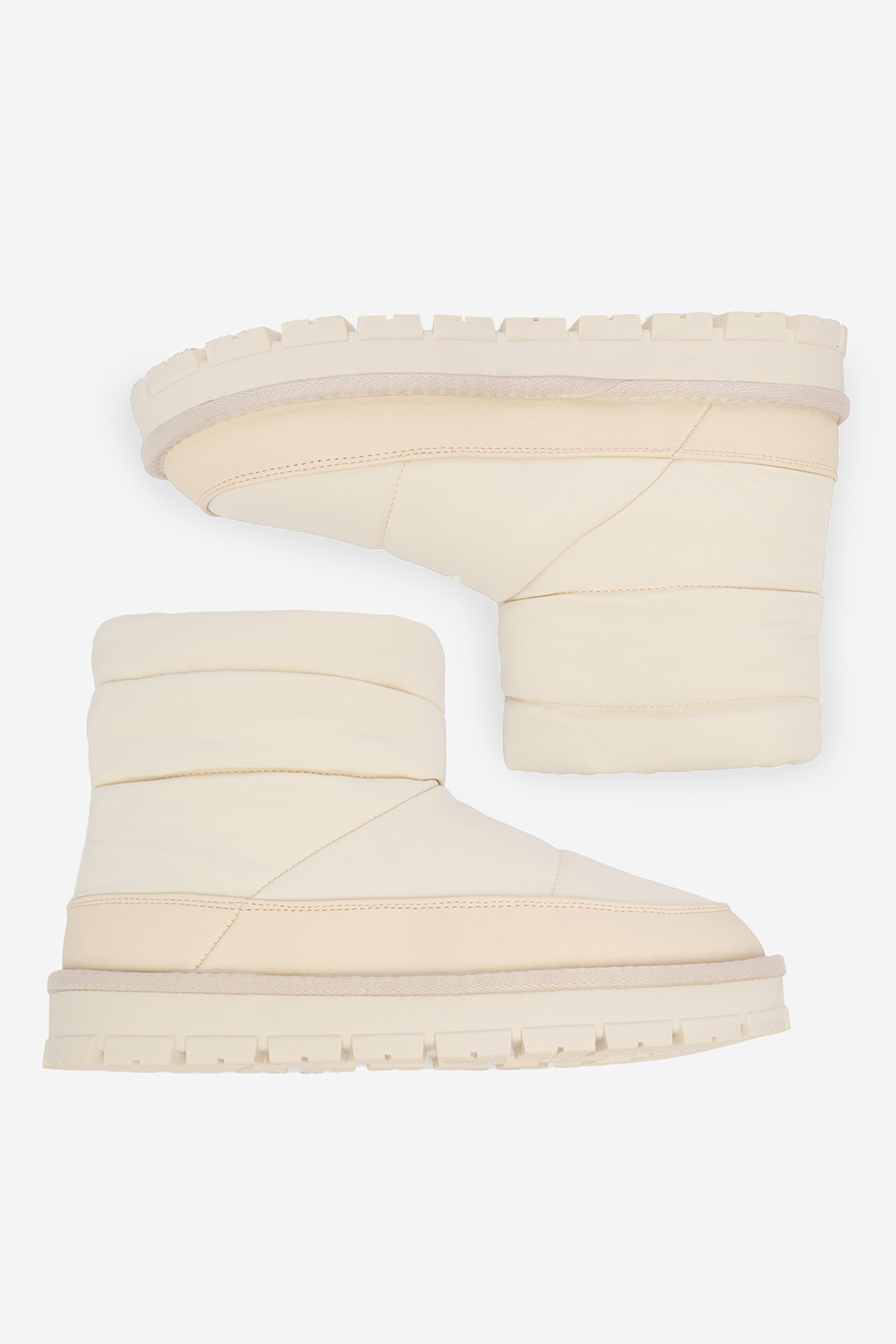 Kotníková obuv BÍLÁ