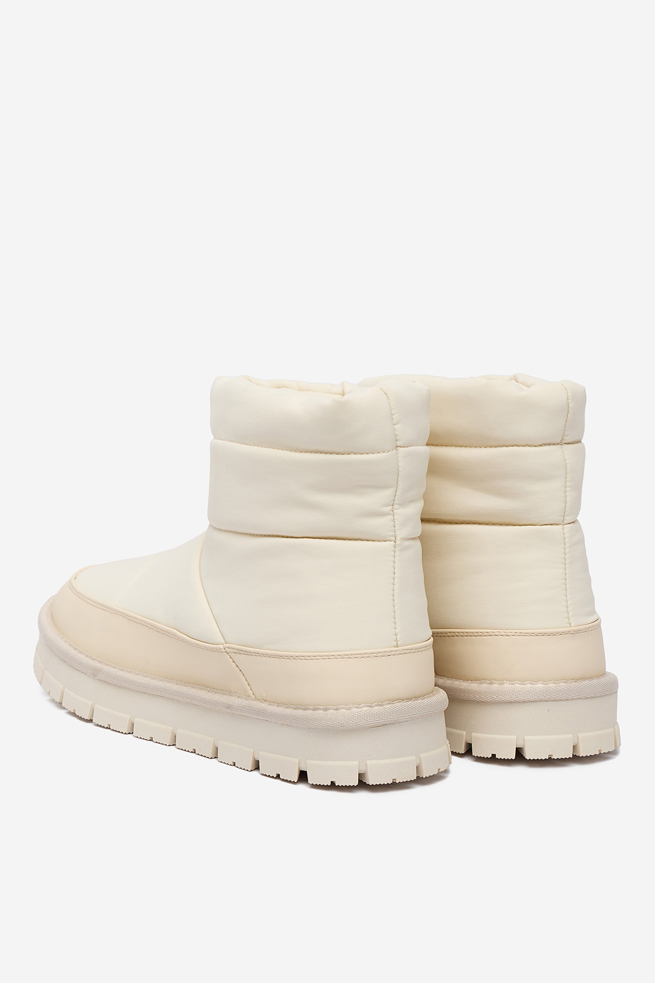 Kotníková obuv BÍLÁ