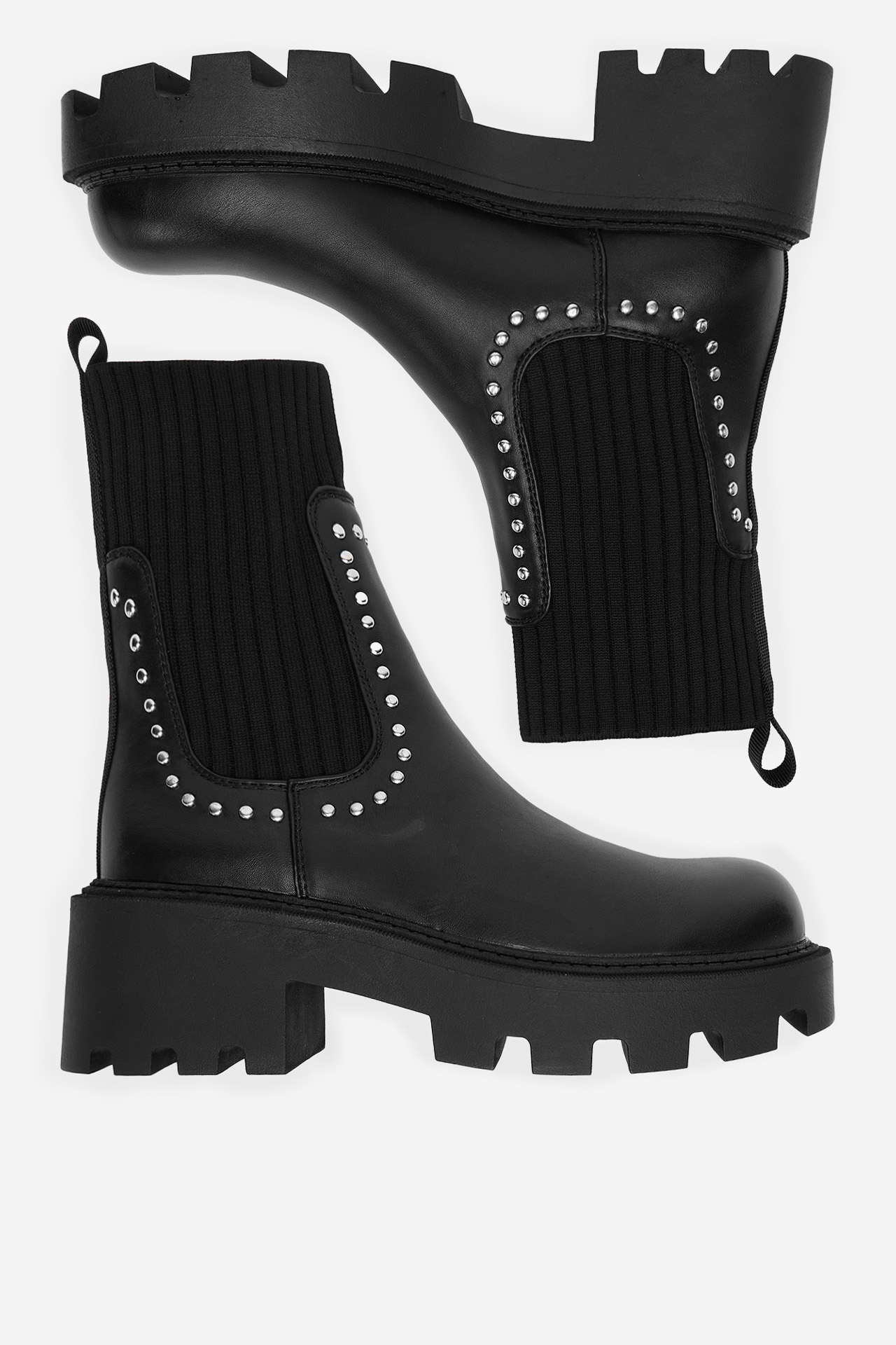 Kotníková obuv ČERNÁ