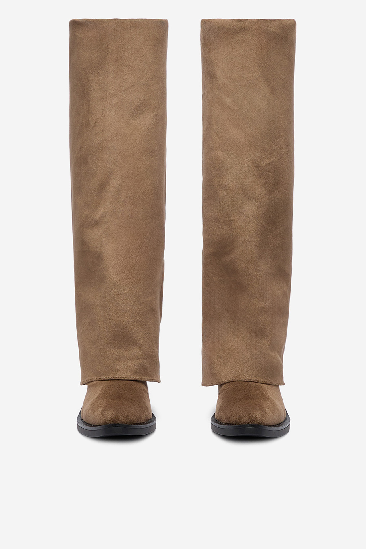 Kozačky STŘEDNĚ HNĚDÁ