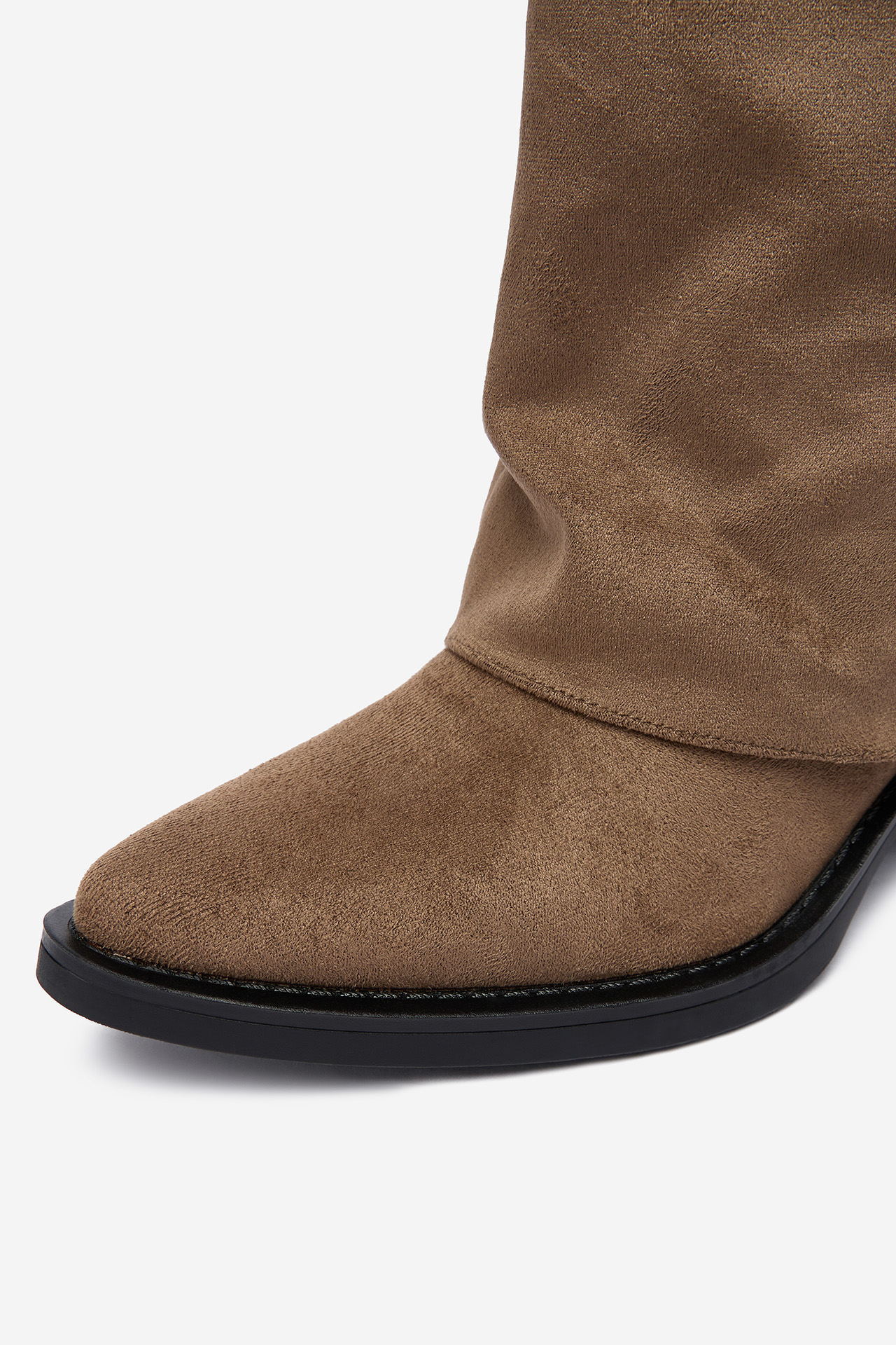 Kozačky STŘEDNĚ HNĚDÁ