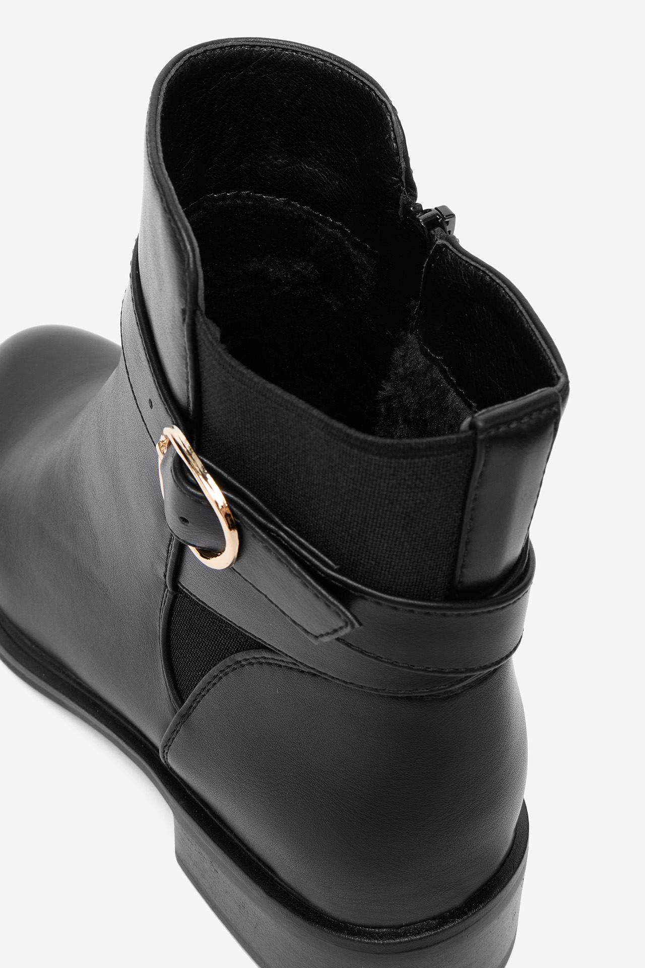 Kotníková obuv ČERNÁ