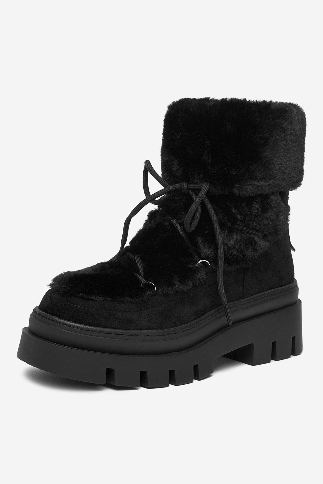 Kotníková obuv ČERNÁ