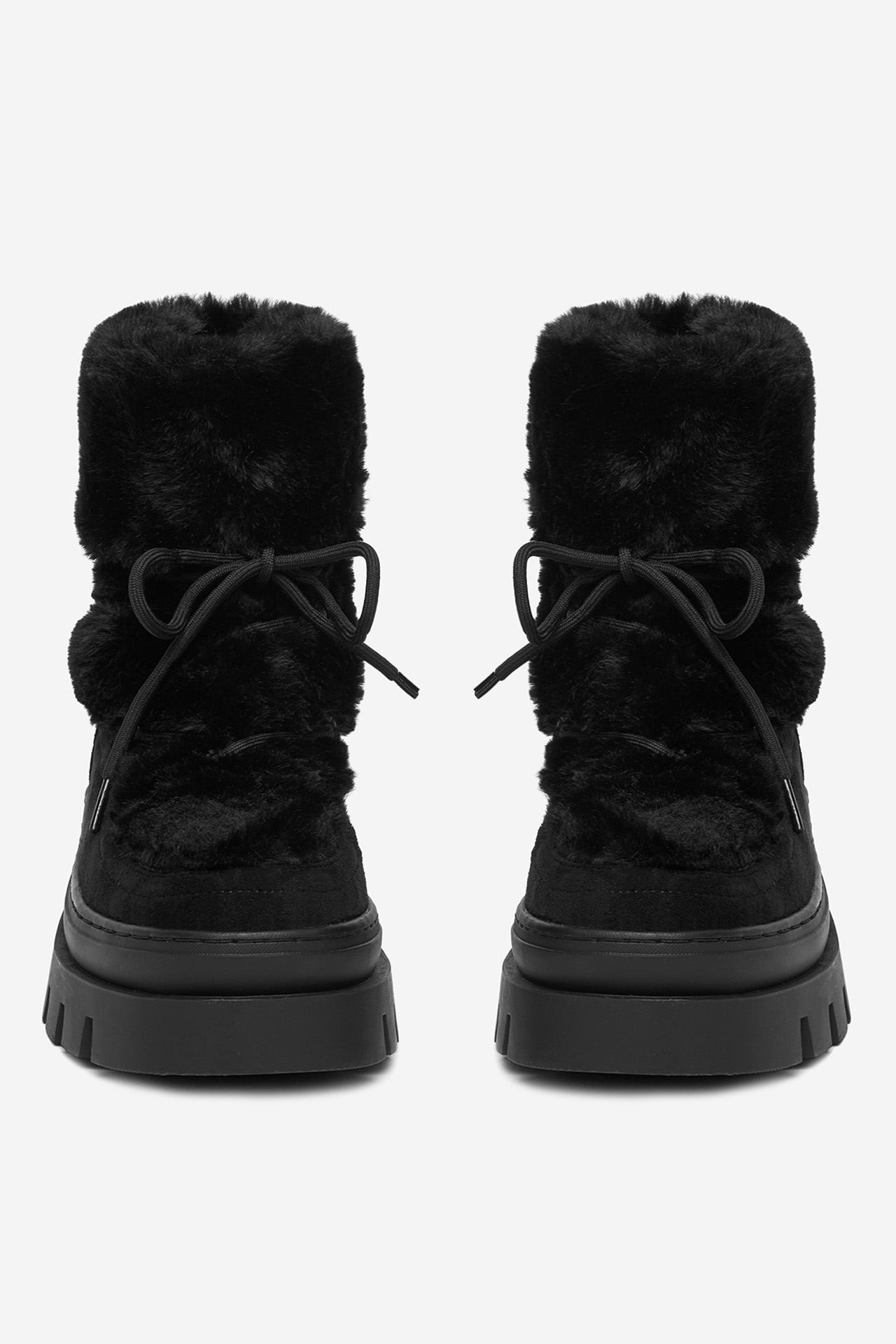 Kotníková obuv ČERNÁ