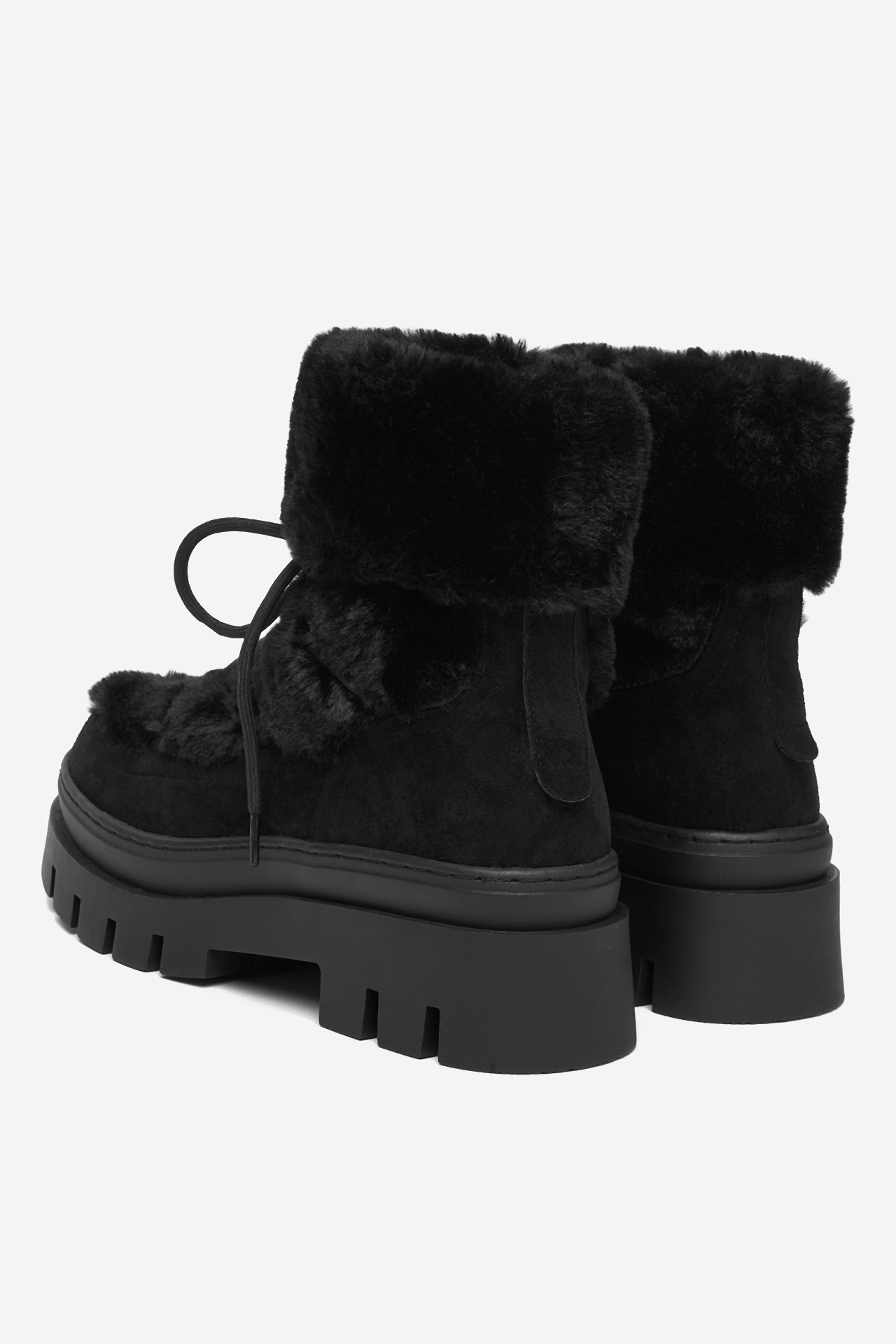 Kotníková obuv ČERNÁ