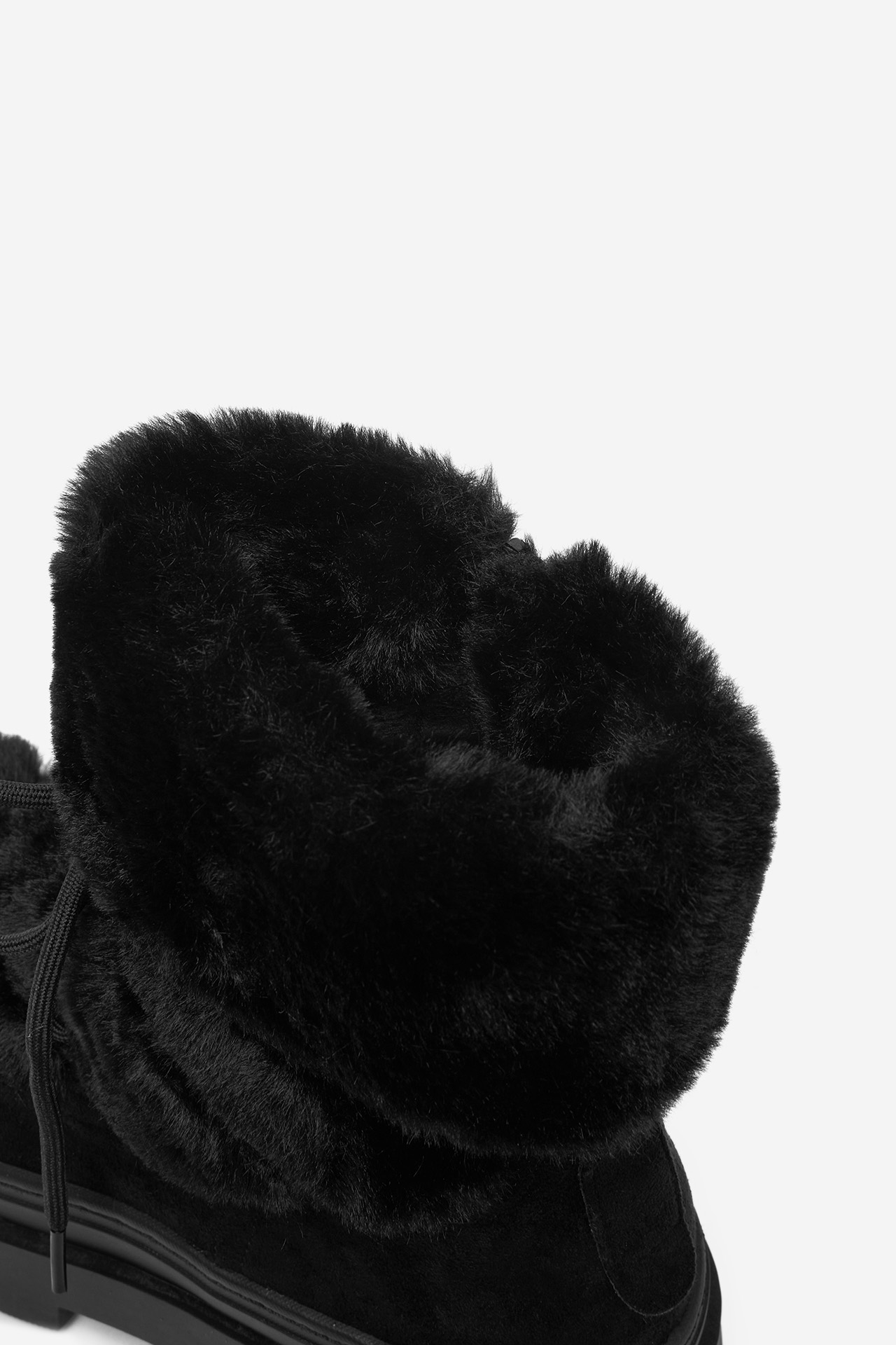 Kotníková obuv ČERNÁ