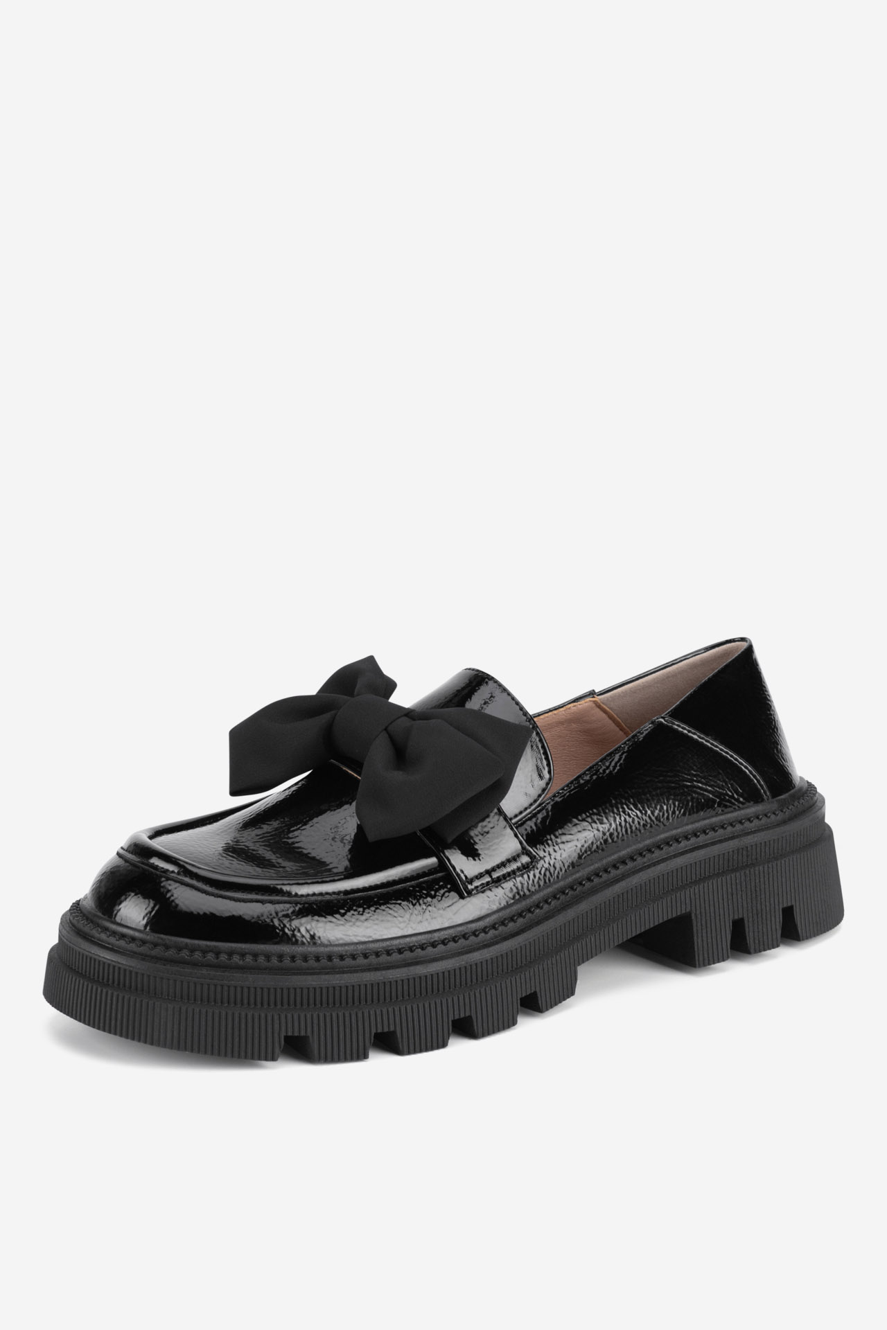 Loaferice Crno