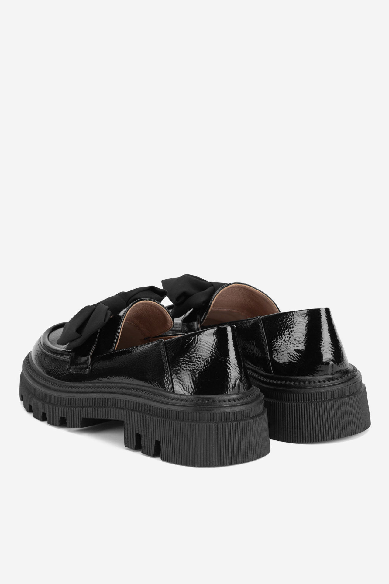 Loaferice Crno