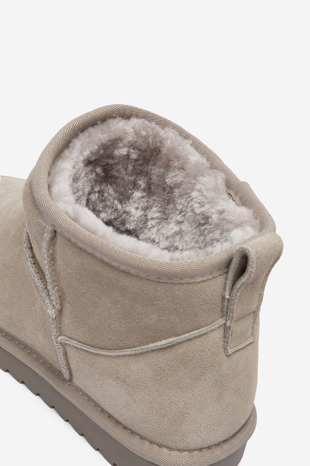 Kotníková obuv ŠEDÁ