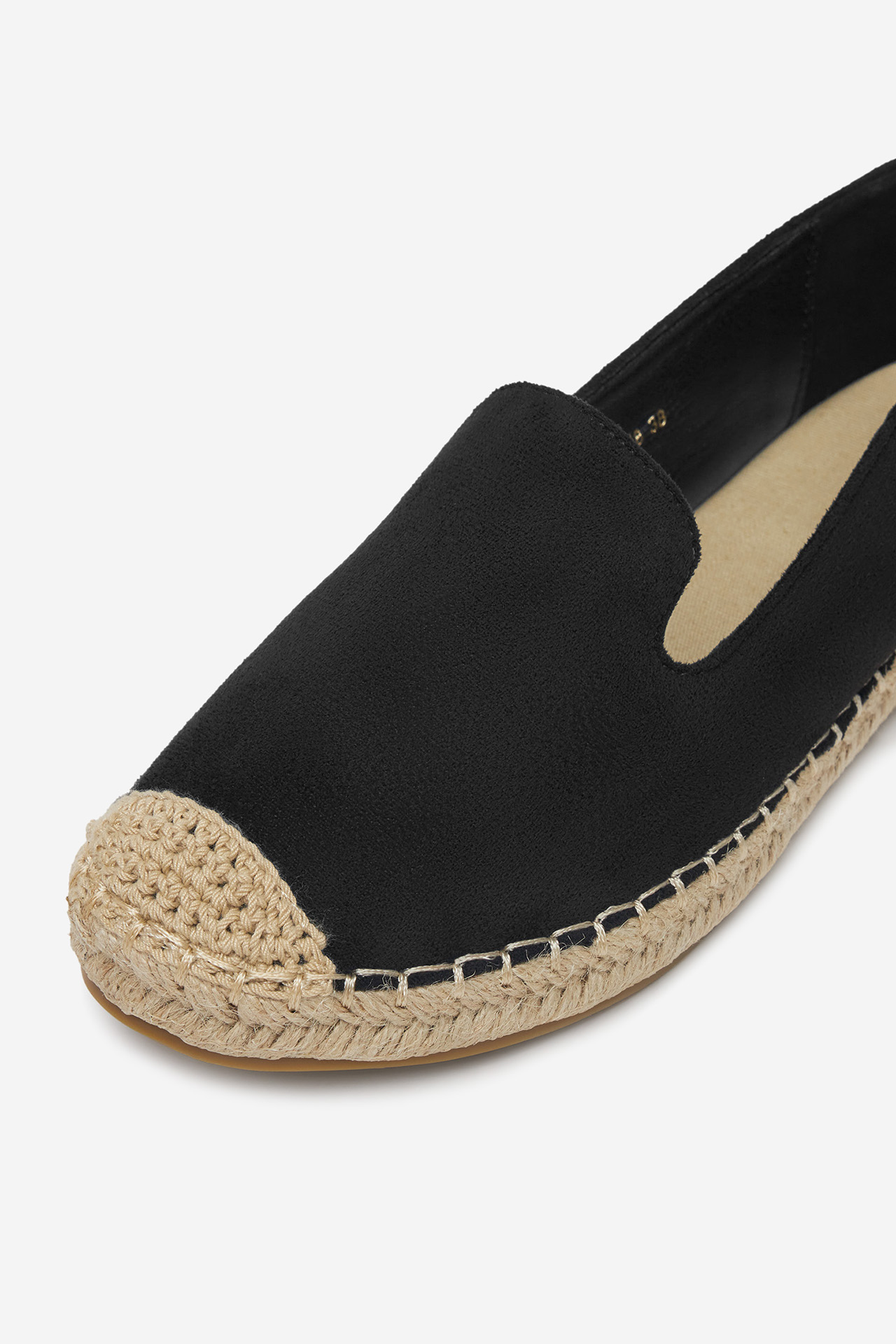 Espadrilky ČERNÁ