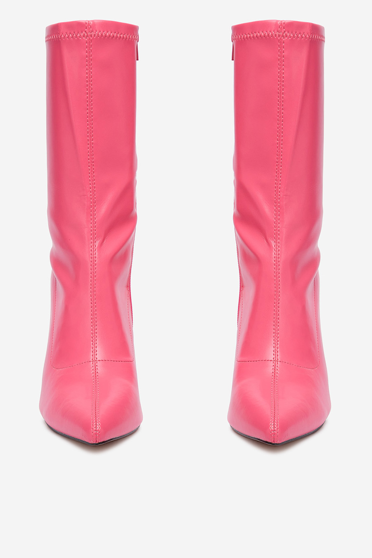 Kotníková obuv TMAVĚ RŮŽOVÁ