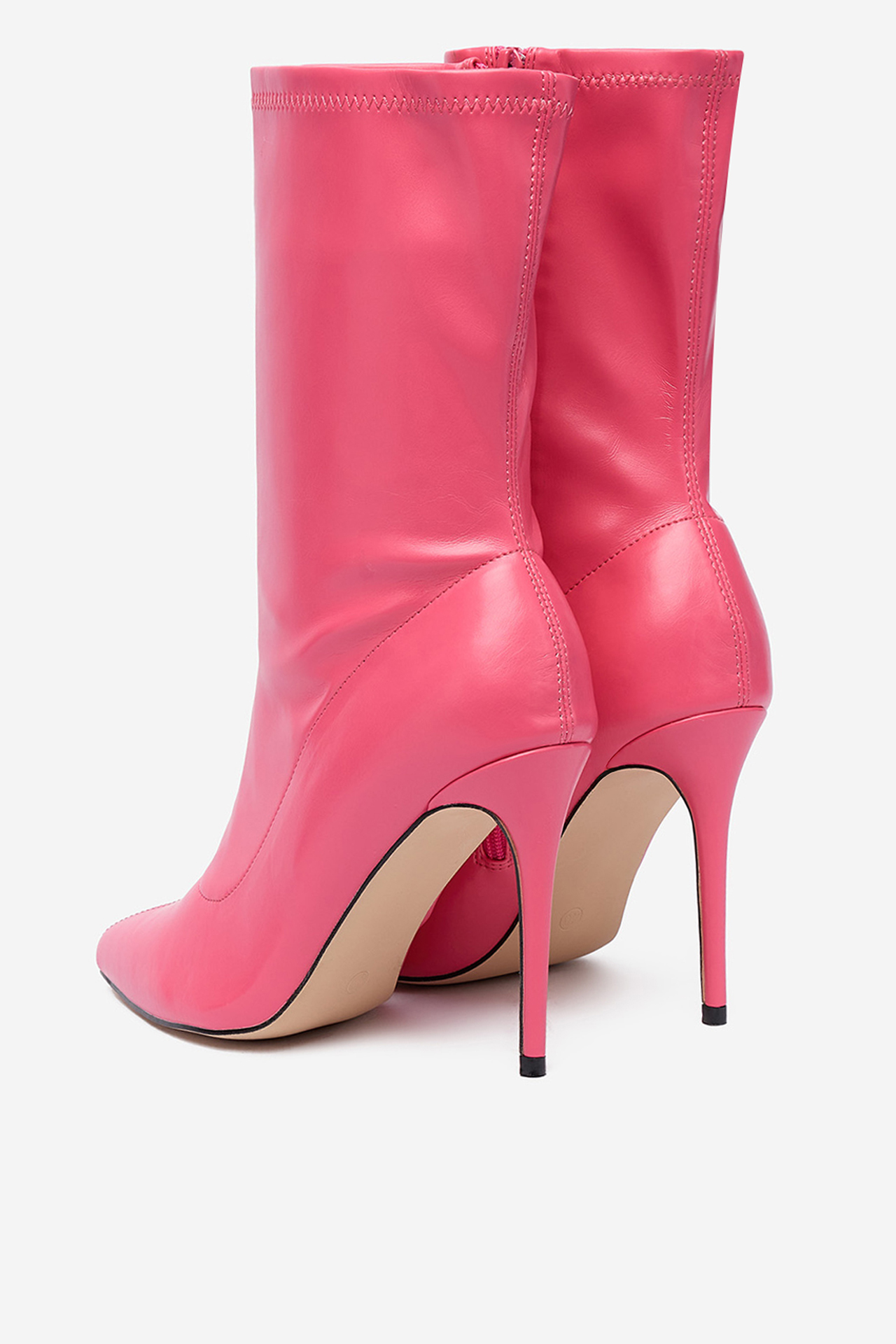 Kotníková obuv TMAVĚ RŮŽOVÁ