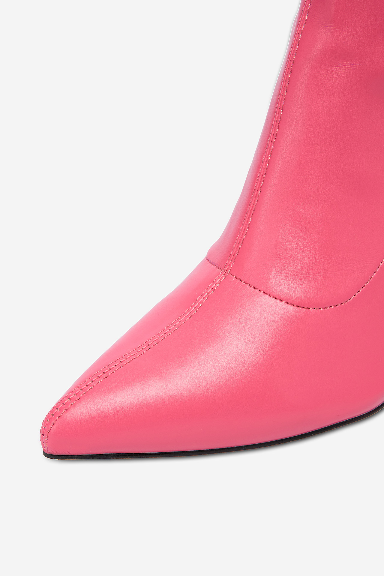 Kotníková obuv TMAVĚ RŮŽOVÁ