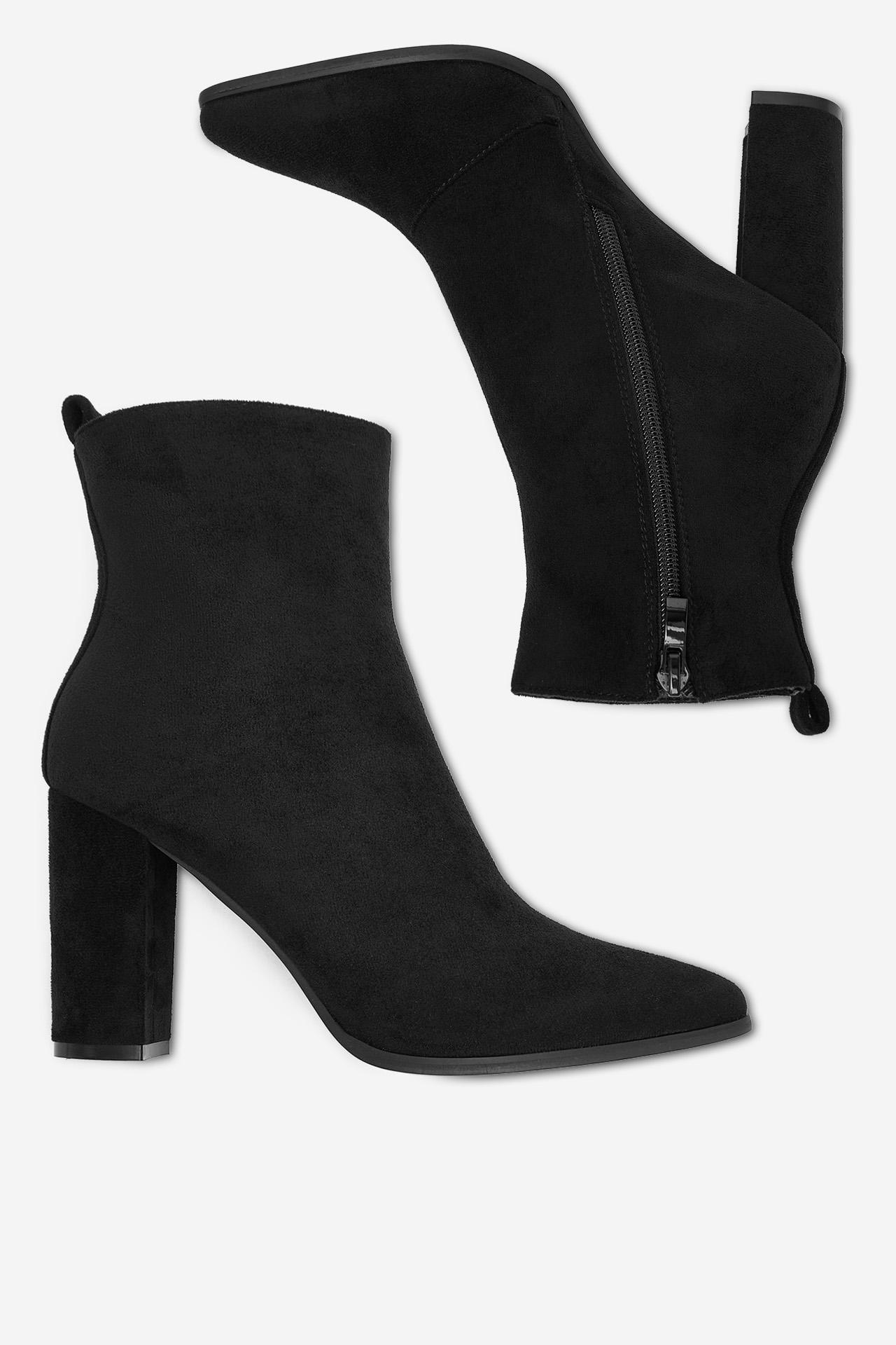 Kotníková obuv ČERNÁ