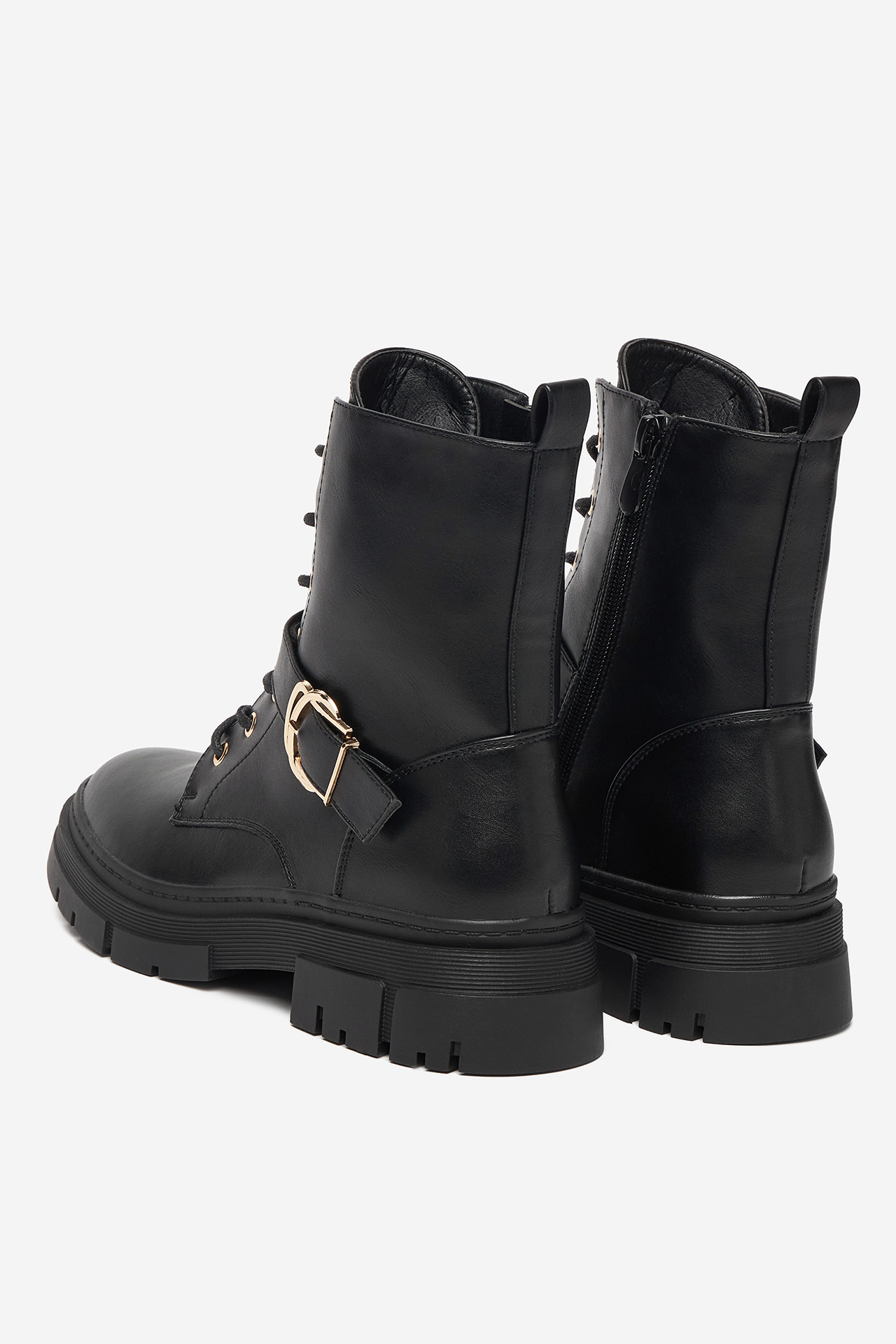 Kotníková obuv ČERNÁ