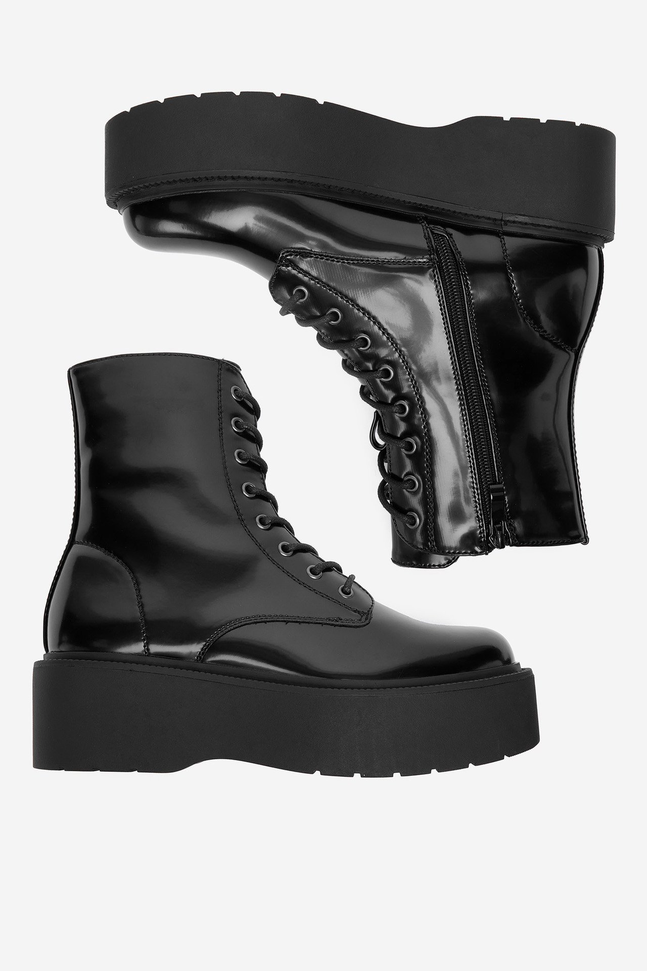 Kotníková obuv ČERNÁ