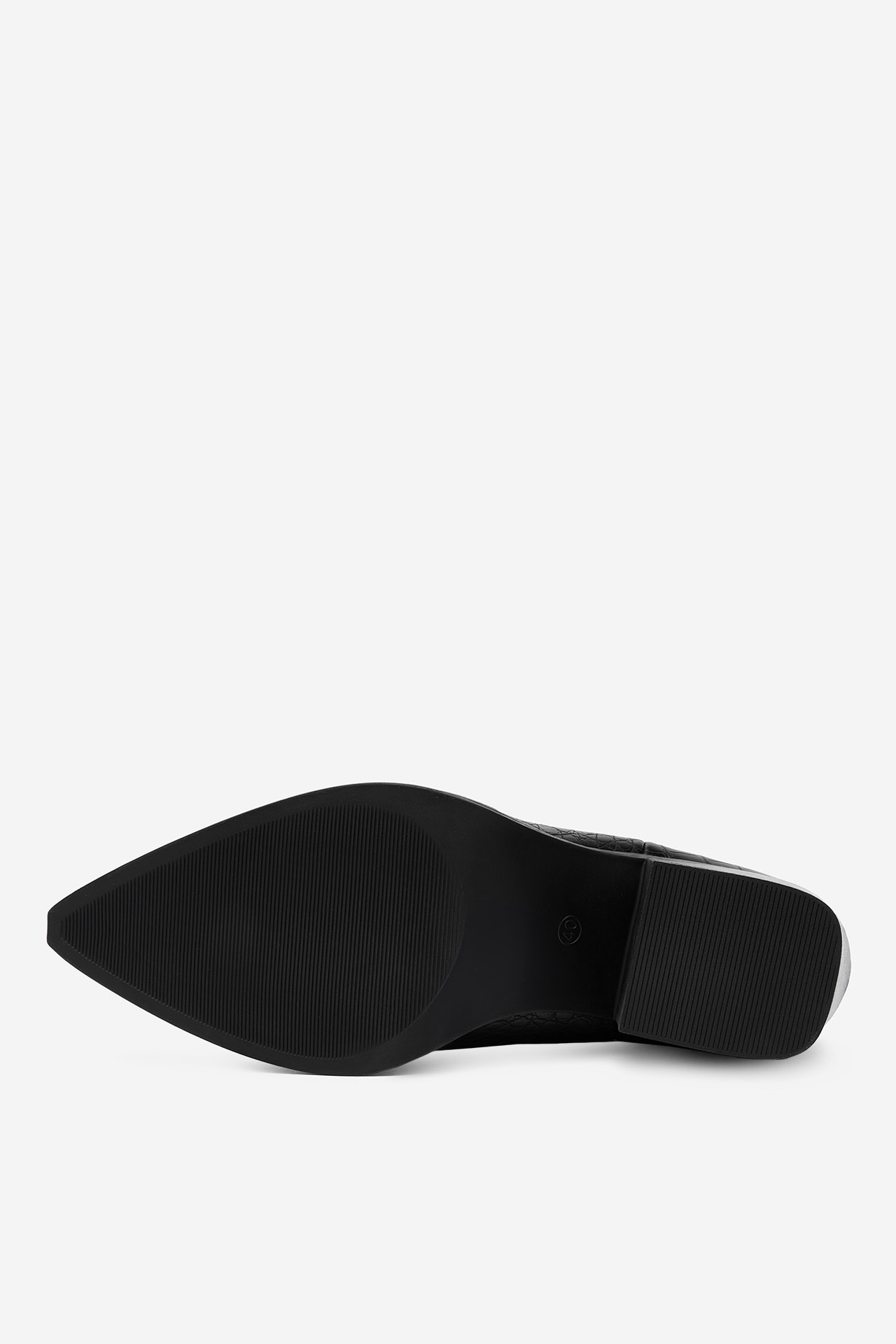 Kotníková obuv ČERNÁ