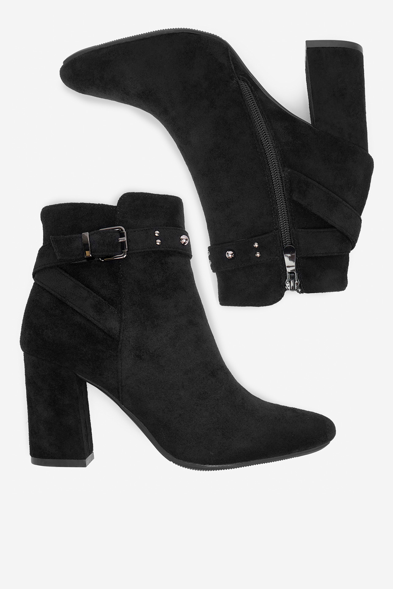 Kotníková obuv ČERNÁ