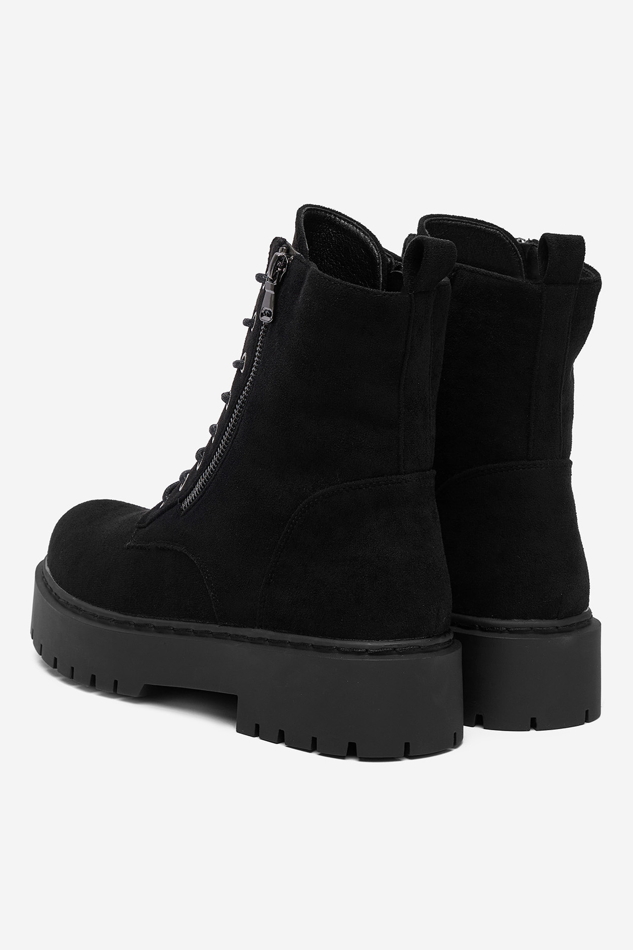 Kotníková obuv ČERNÁ