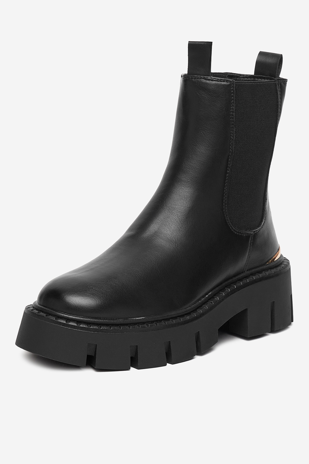 Kotníková obuv ČERNÁ