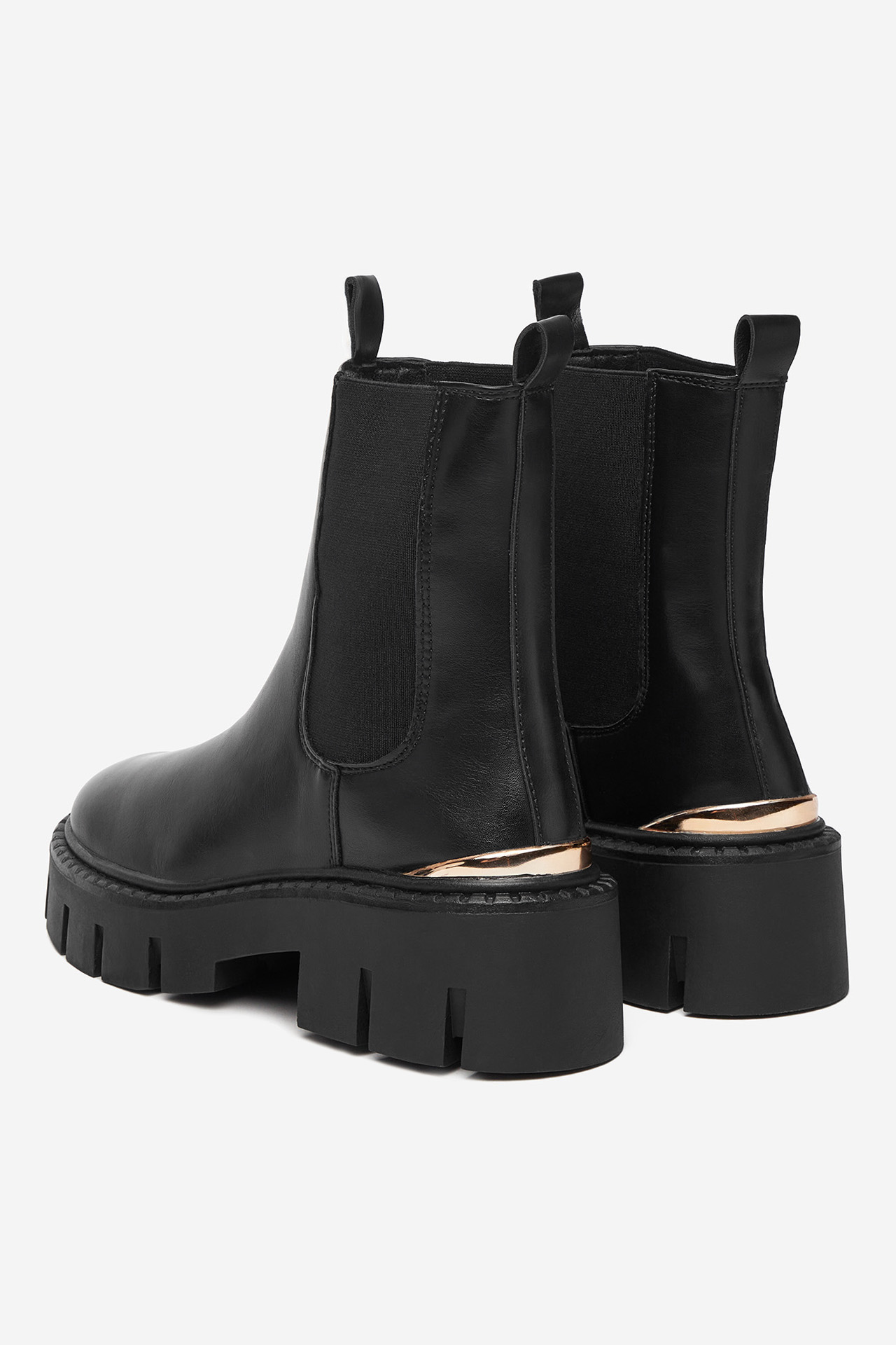 Kotníková obuv ČERNÁ