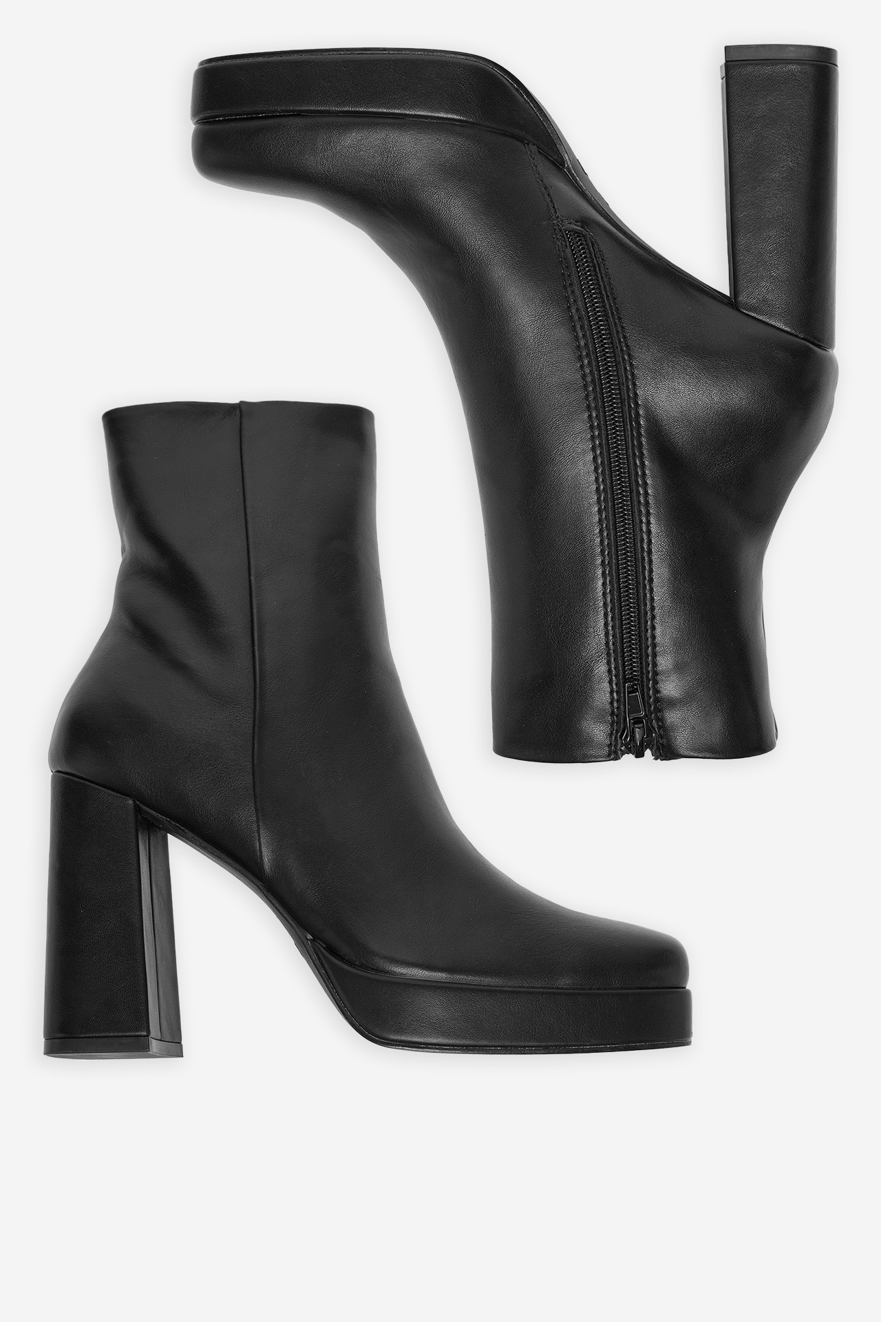 Kotníková obuv ČERNÁ