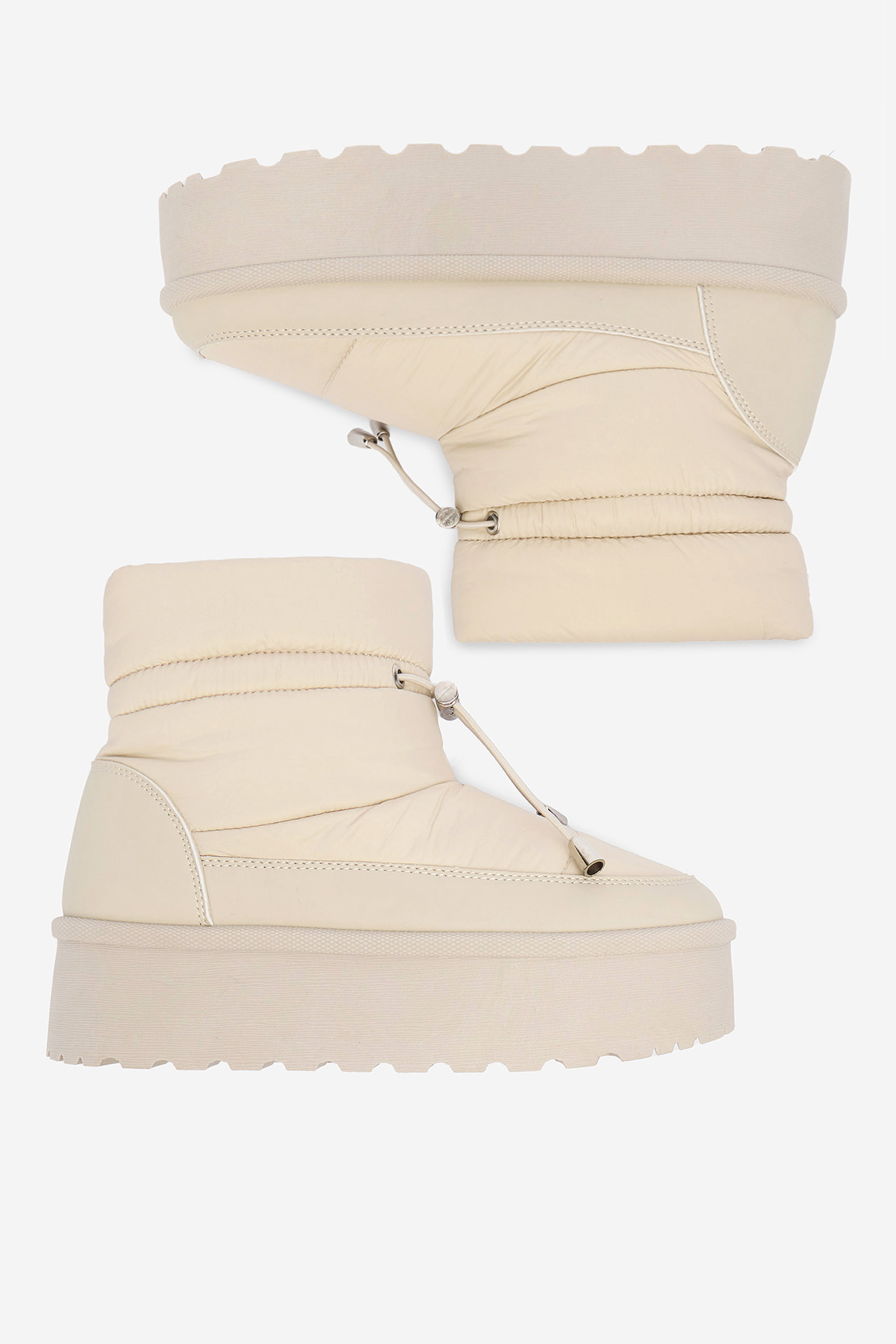 Kotníková obuv BÉŽOVÁ