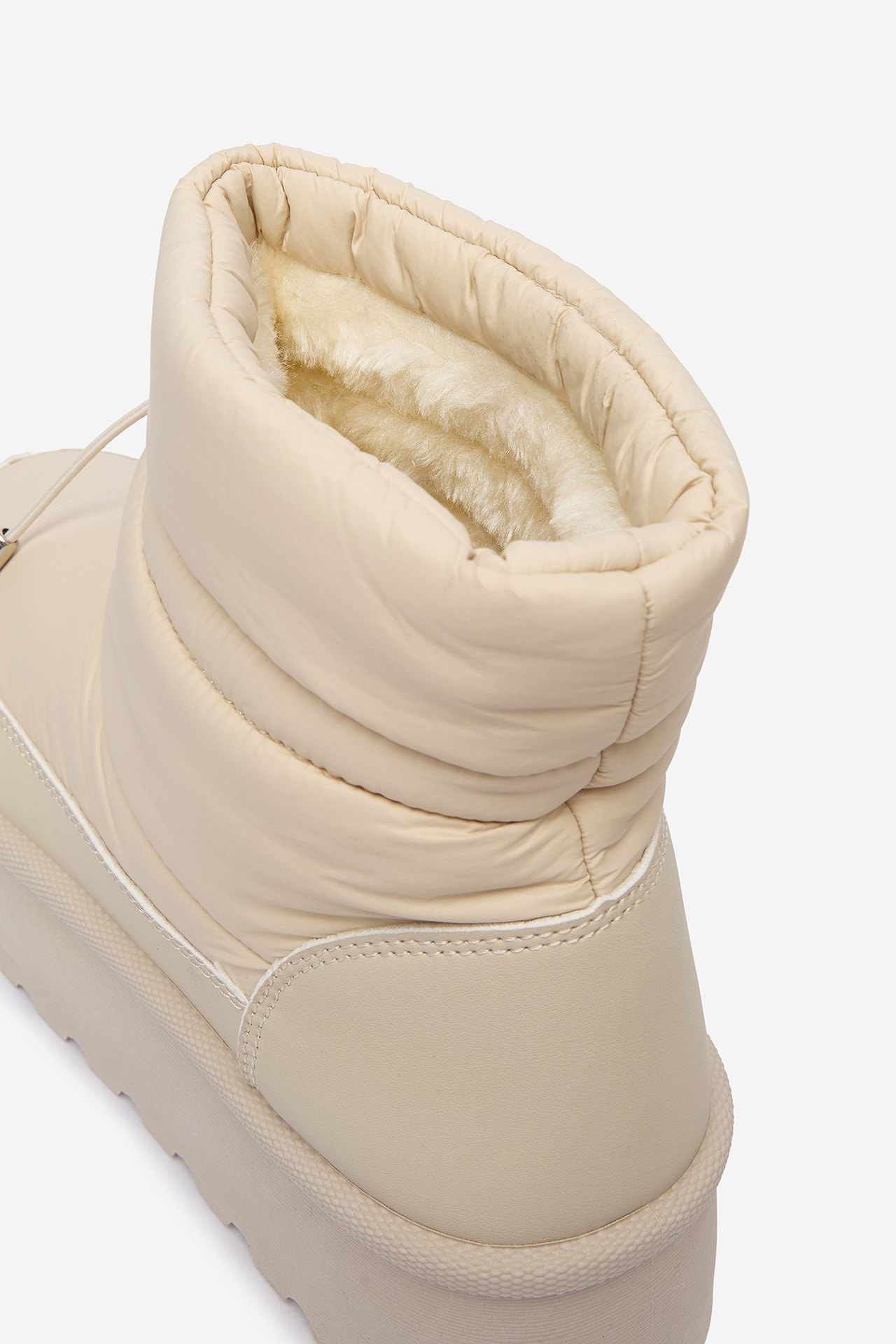 Kotníková obuv BÉŽOVÁ