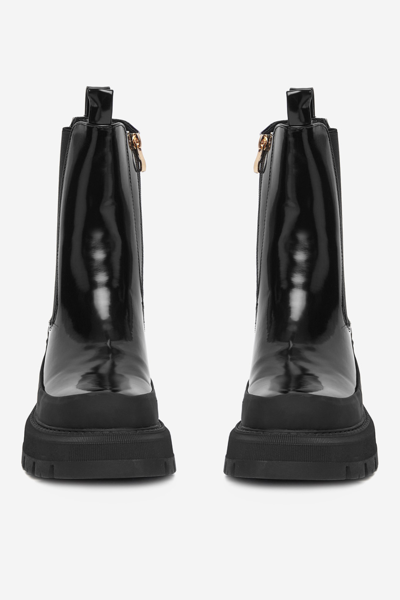 Kotníková obuv ČERNÁ